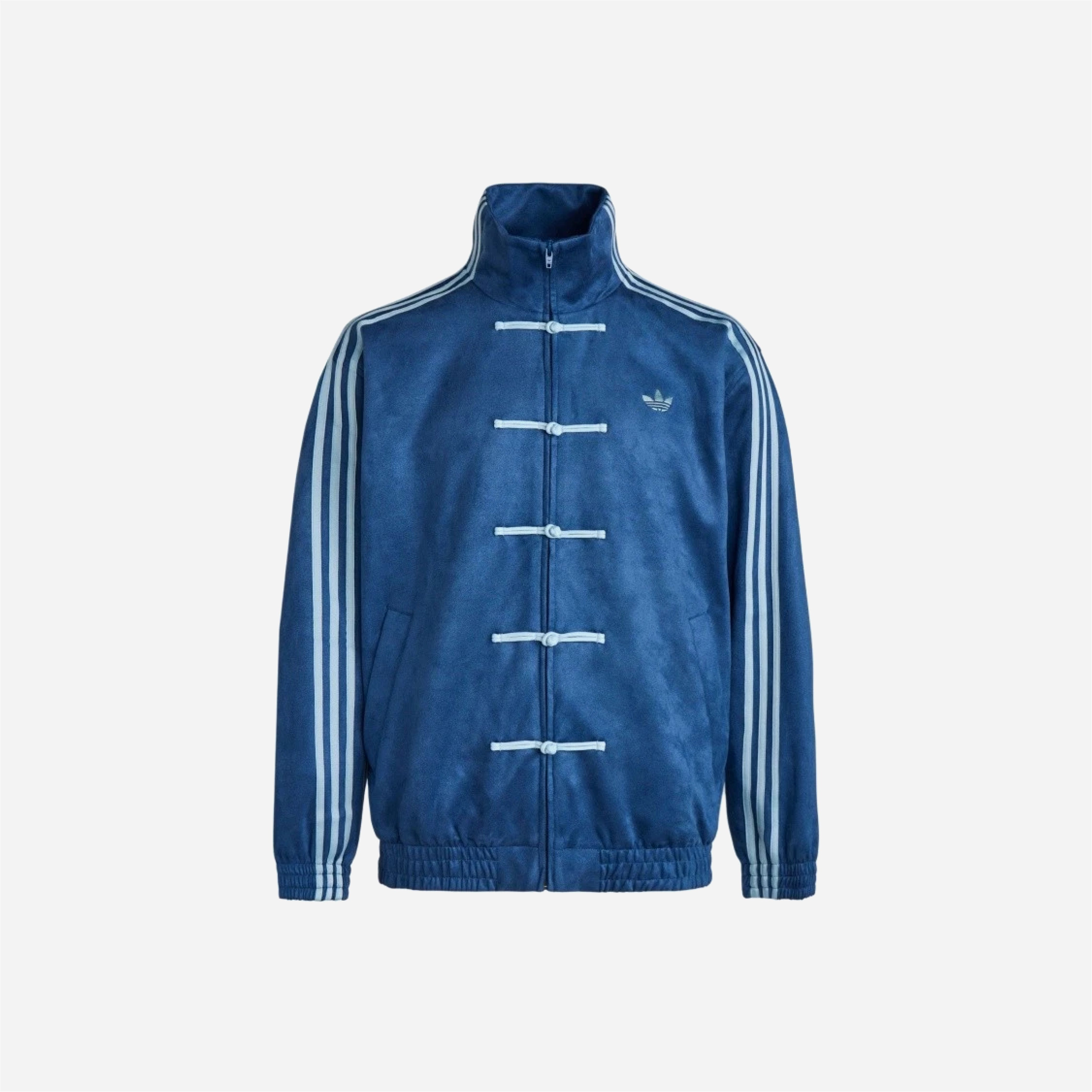 Adidas Originals CTT Chinese Track Top Casual Jacket Light Grey Blue