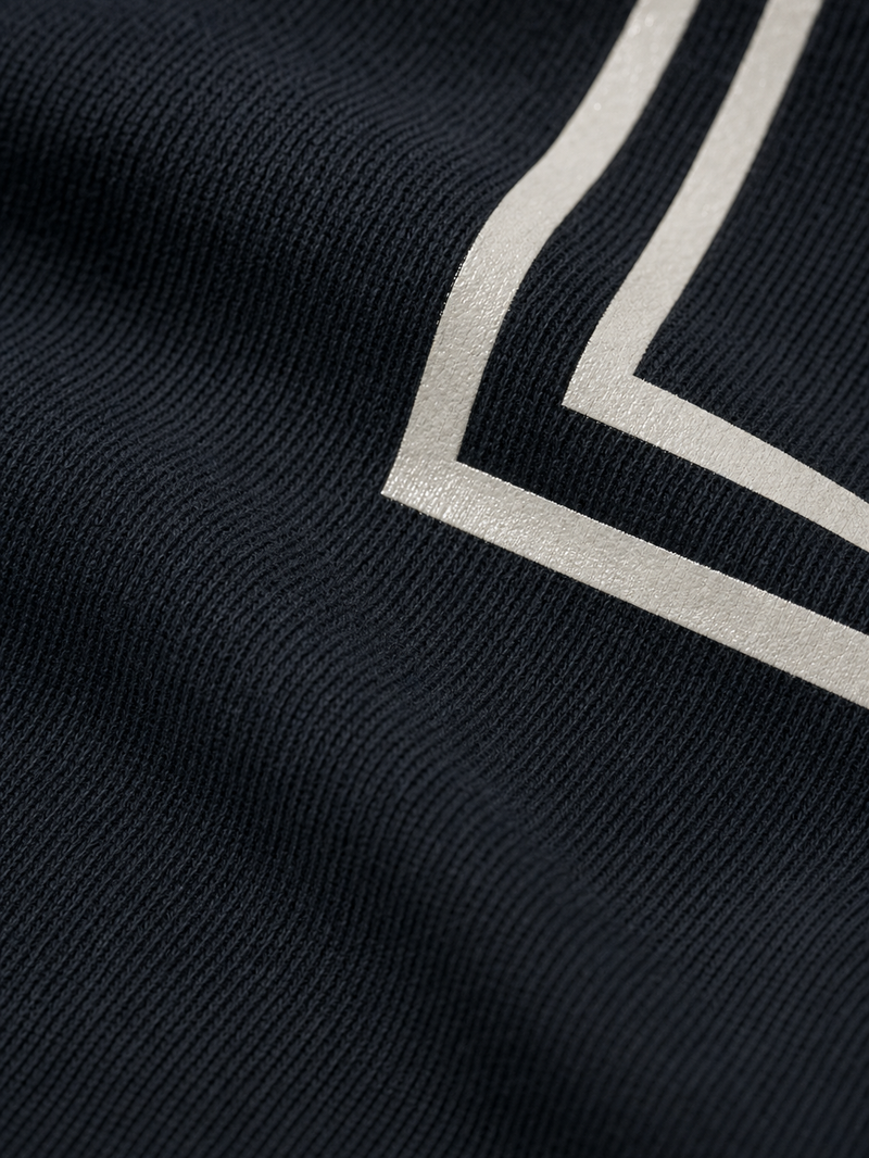 Monaco Knit Polo – Deep Navy