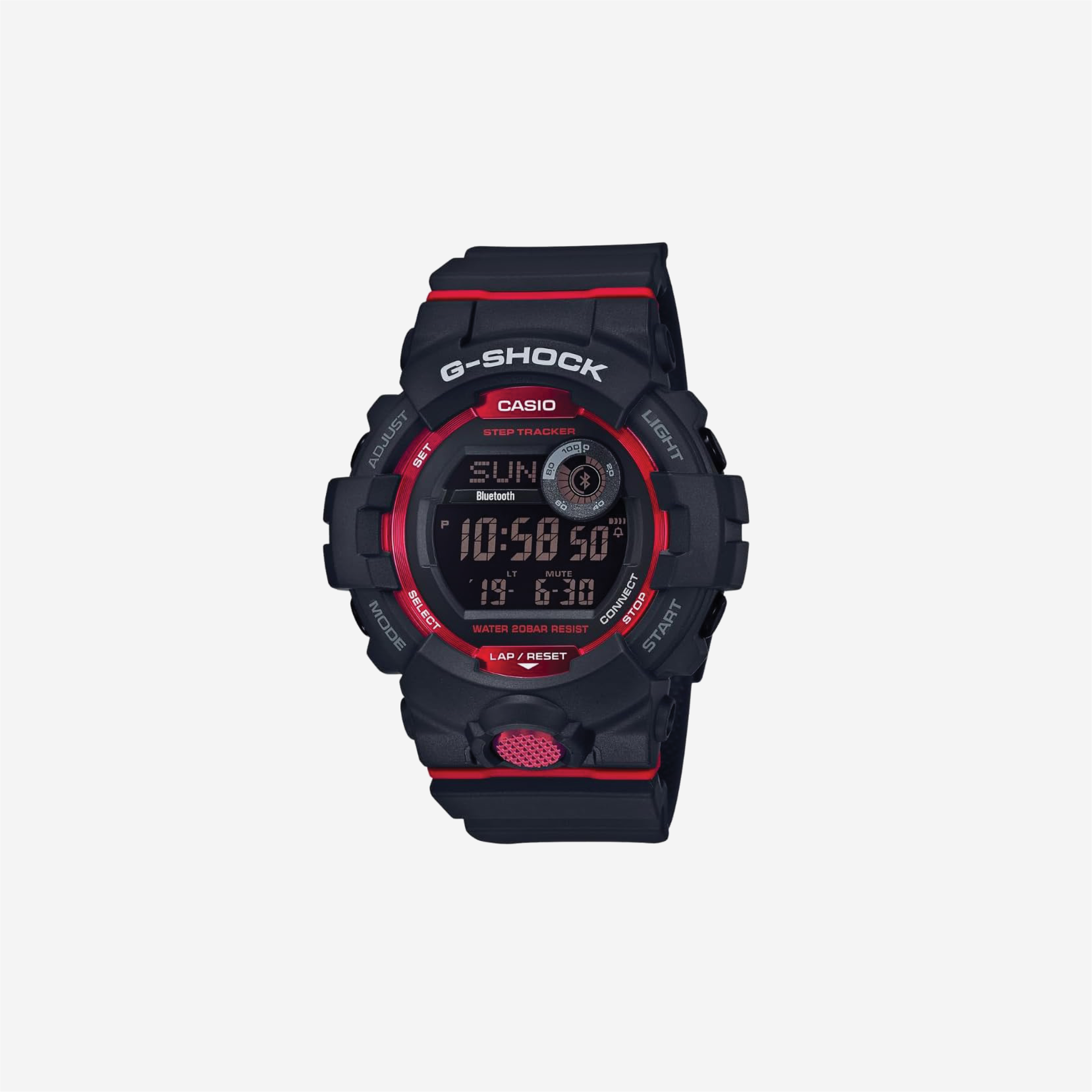 Casio G-Shock Move Gbd800-1 Shock Resistant 200m Wr Step Counter Bluetooth Connectivity Training Features Black Sport Watch
