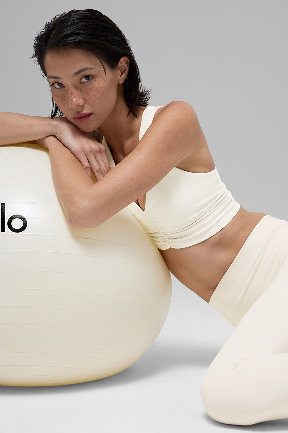 Alo Yoga Wild Thing Bra - Ivory