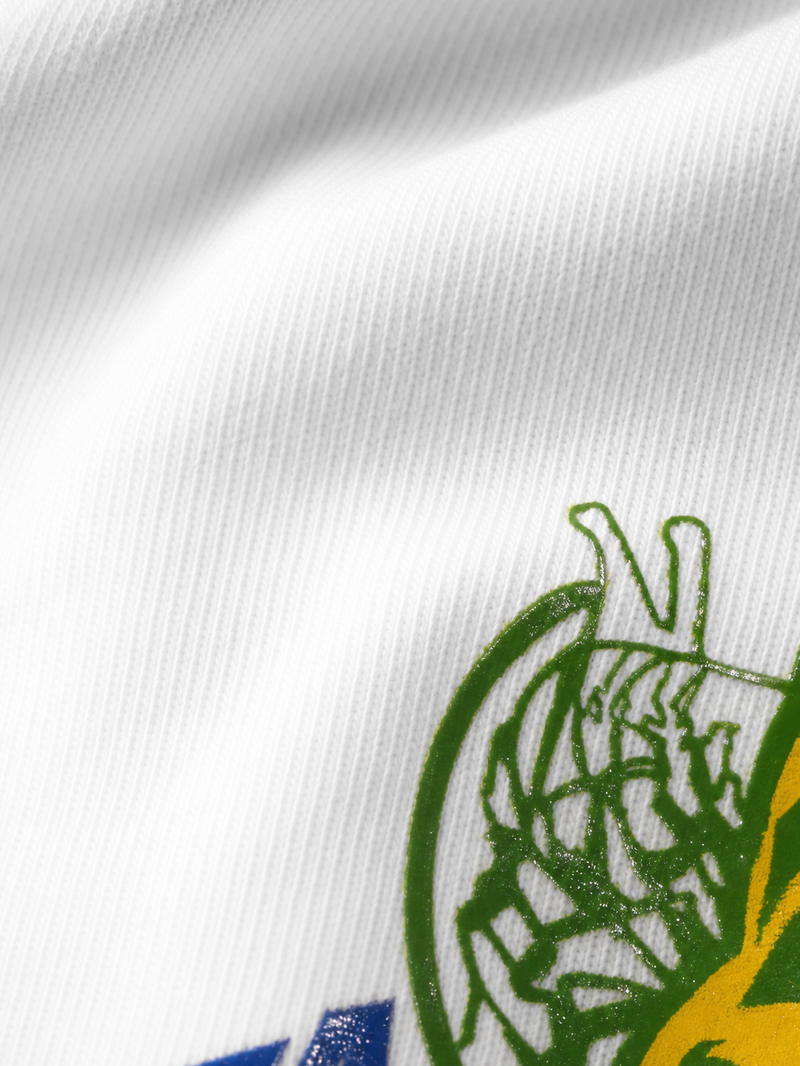 Off Supply Brazil Heritage White T-Shirt