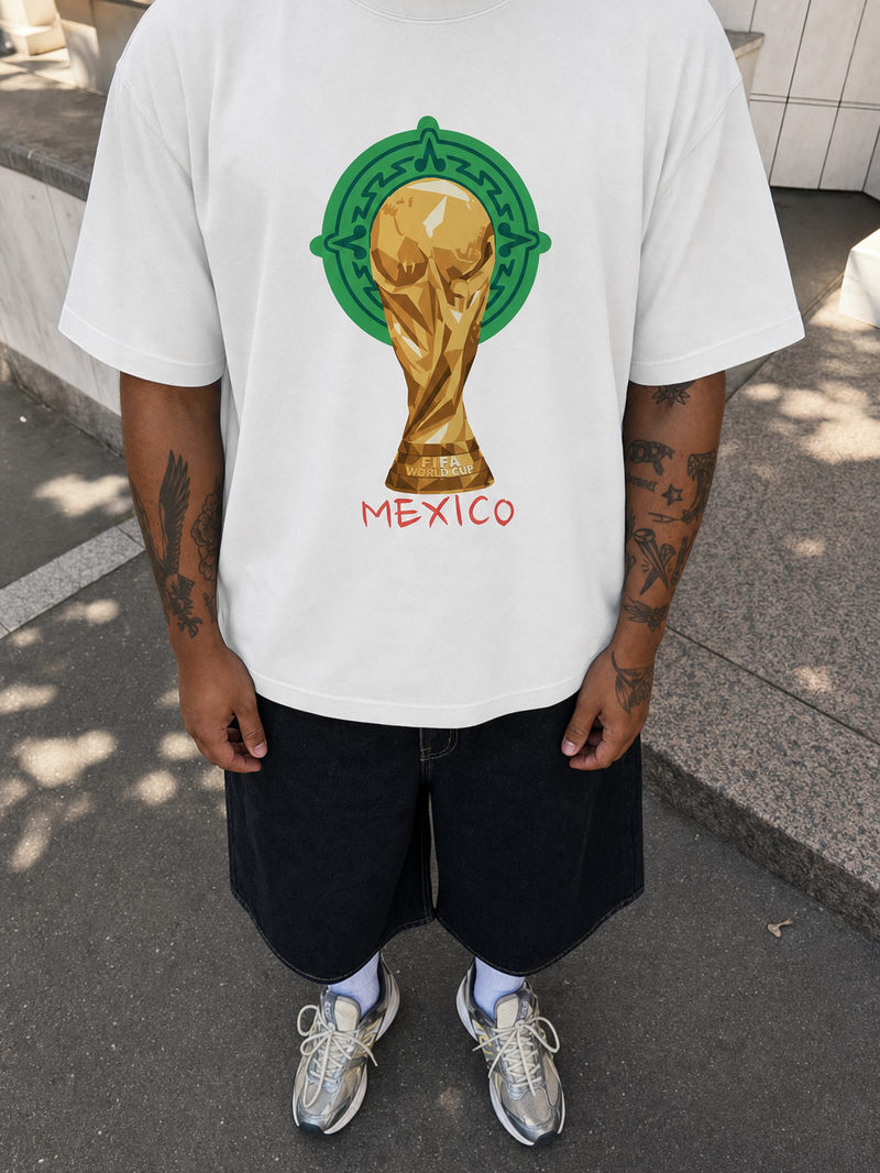 Off Supply Mexico Crown White T-Shirt