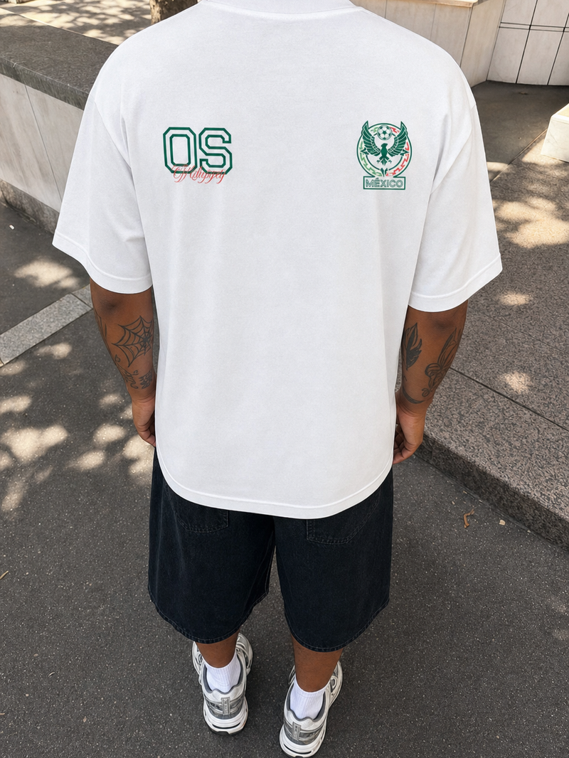 Off Supply Mexico Crown White T-Shirt