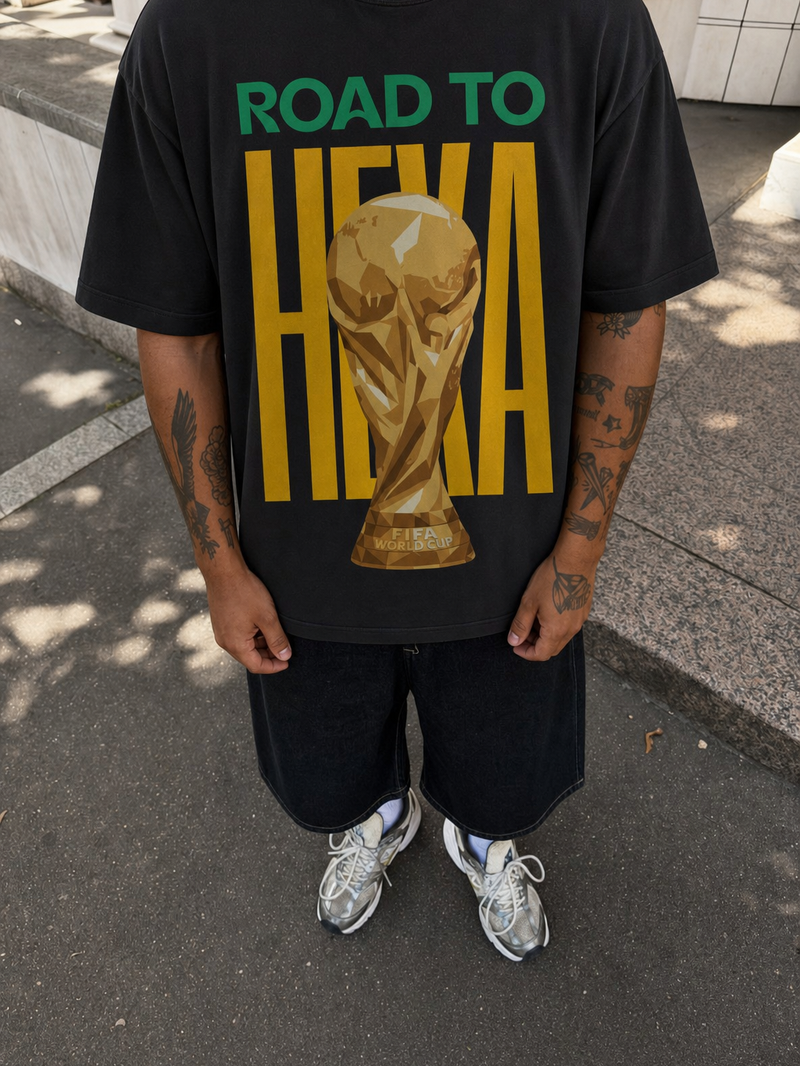 Off Supply Road To Hexa Black T-Shirt
