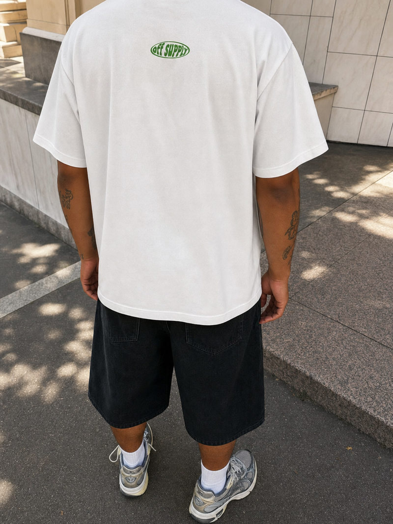 Off Supply Vini Strike White T-Shirt