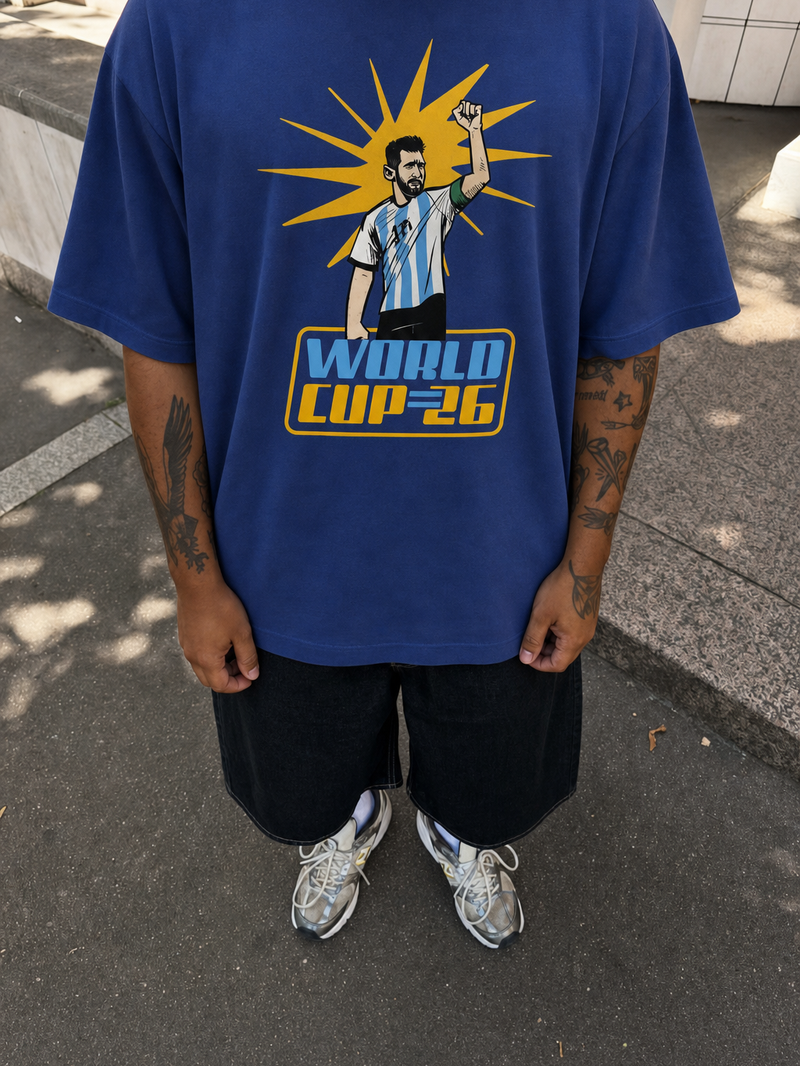 Off Supply World Cup Glory Blue T-Shirt