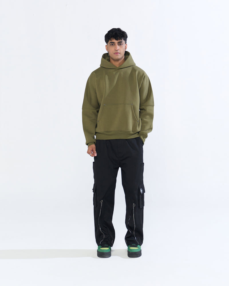 SIGNATURE HOODIE (ARMY GREEN)