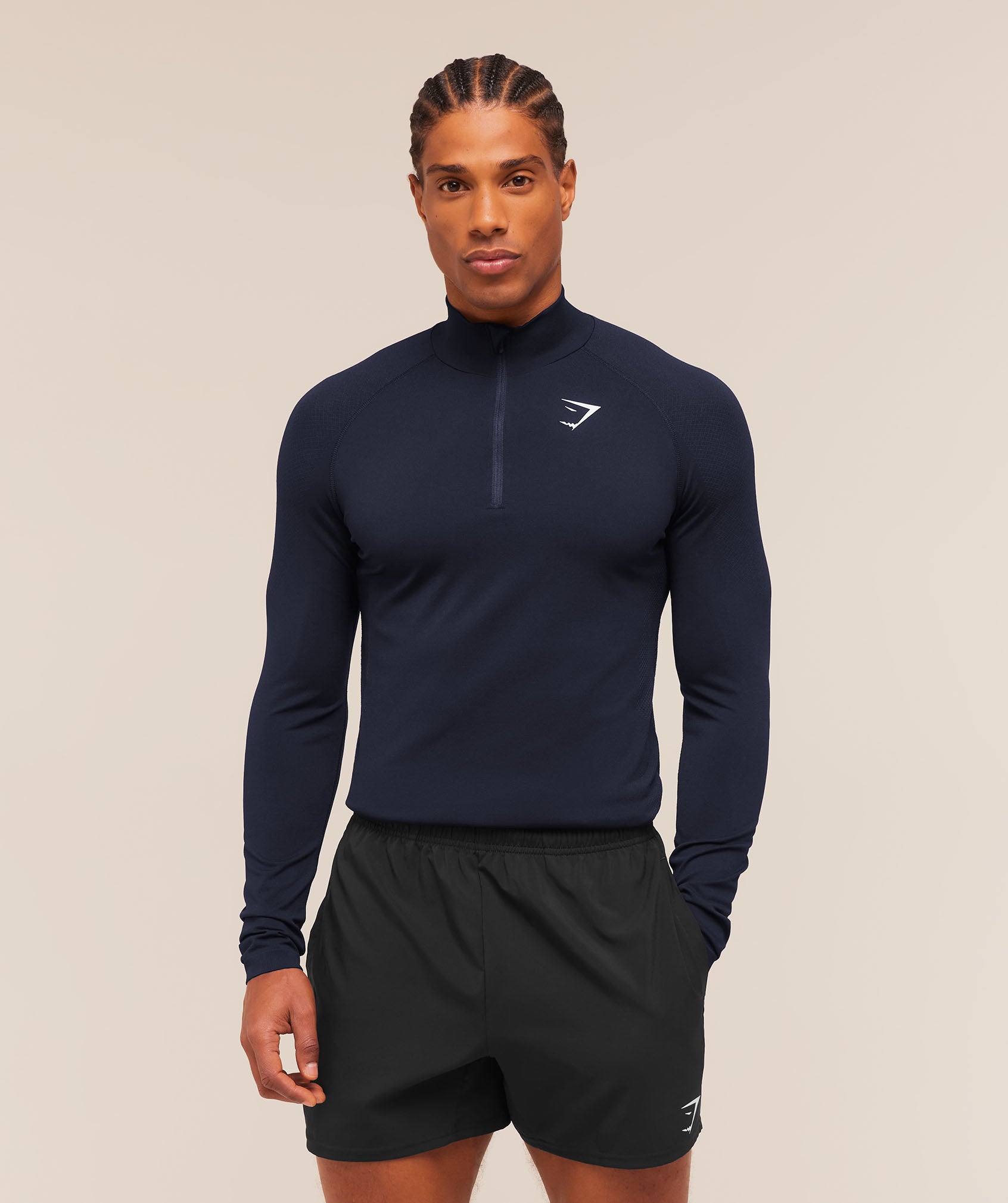 Gymshark Vital 1/4 Zip Navy
