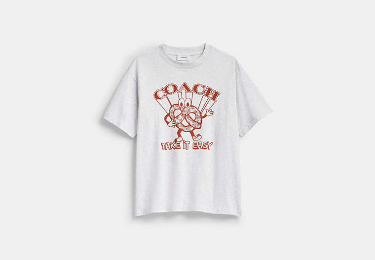 Pretzel Relaxed T-Shirt In Organic Cotton