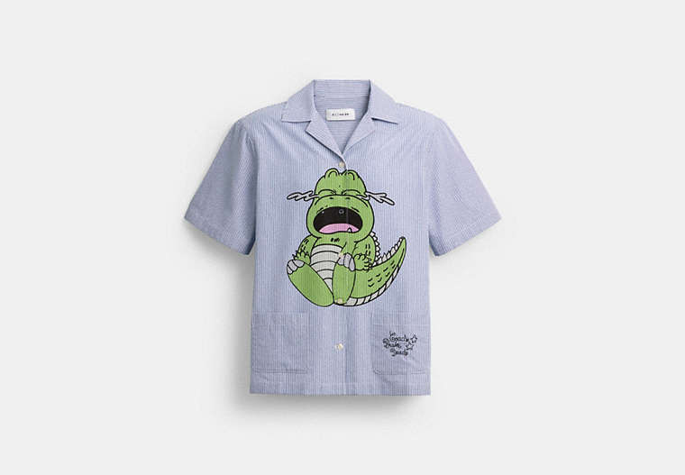 Coach | Brain Dead Darby Dino Short Sleeve Button Up Shirt