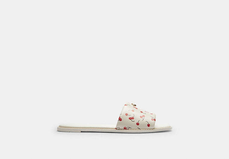 Holly Sandal With Cherry Print