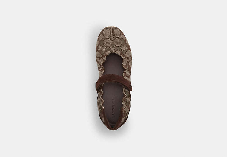 Mary Jane Sneaker In Signature Jacquard
