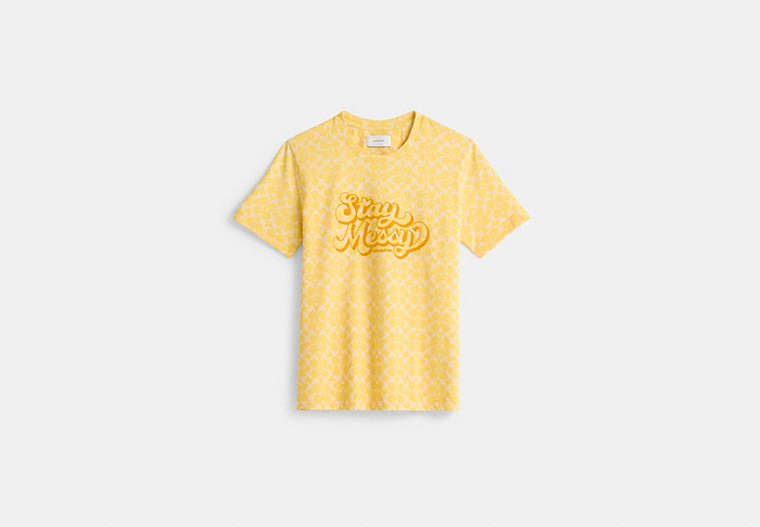 Restored Signature Stay Messy T-Shirt