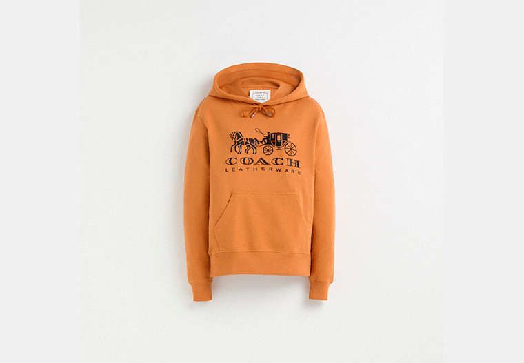 Restored Horse And Carriage Hoodie In Organic Cotton