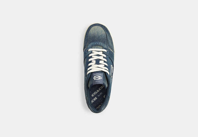 Soho Sneaker In Loved Denim