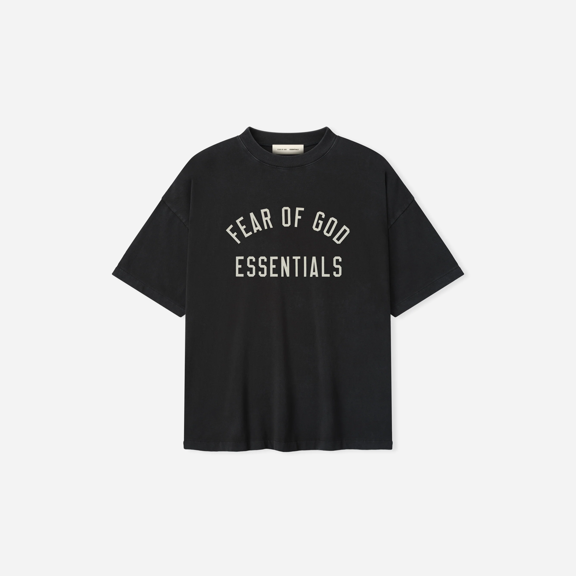 Fear Of God Essentials 90s Short Sleeve Tee Vintage Black