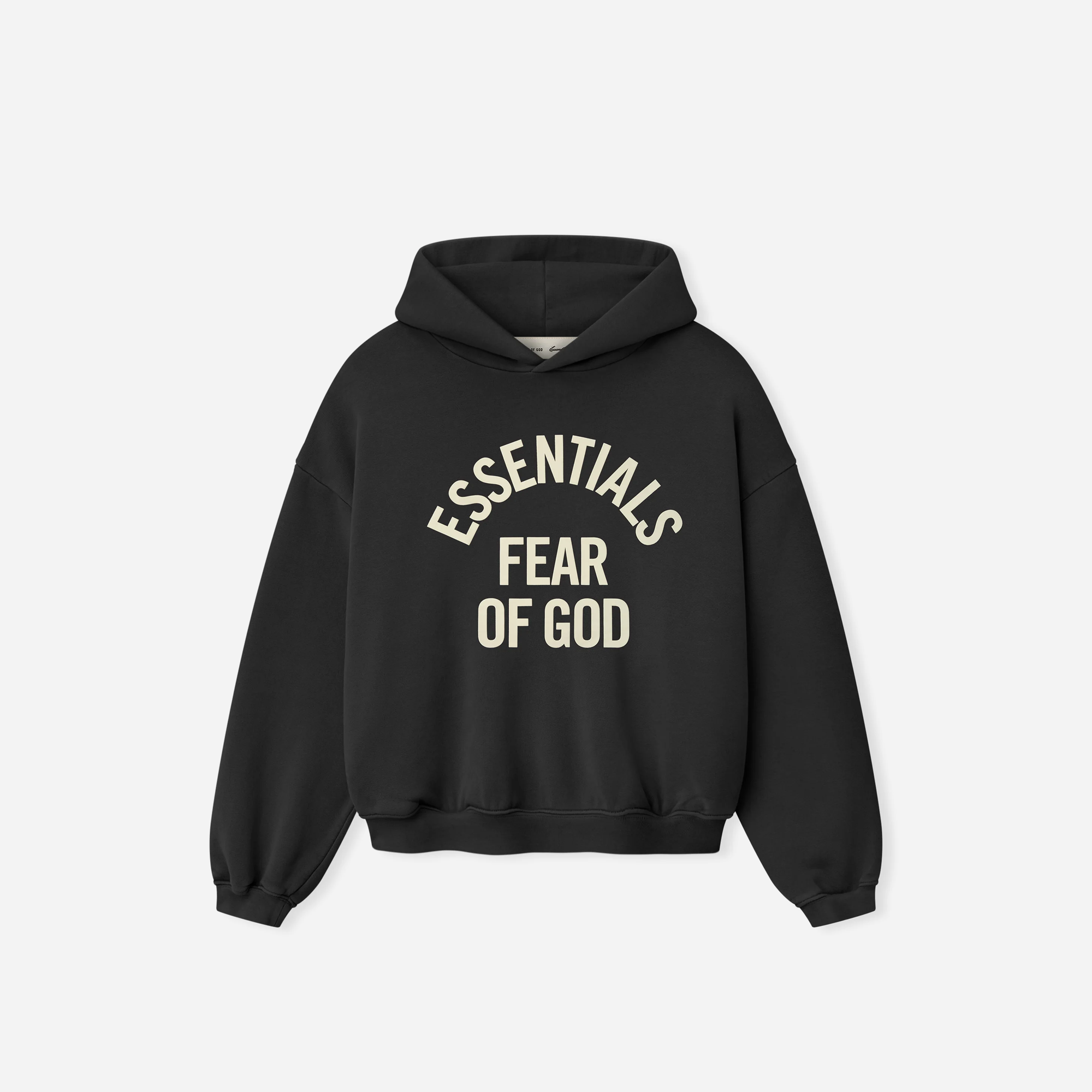 Fear Of God Essentials Kids Campus 90s Hoodie Faded Black