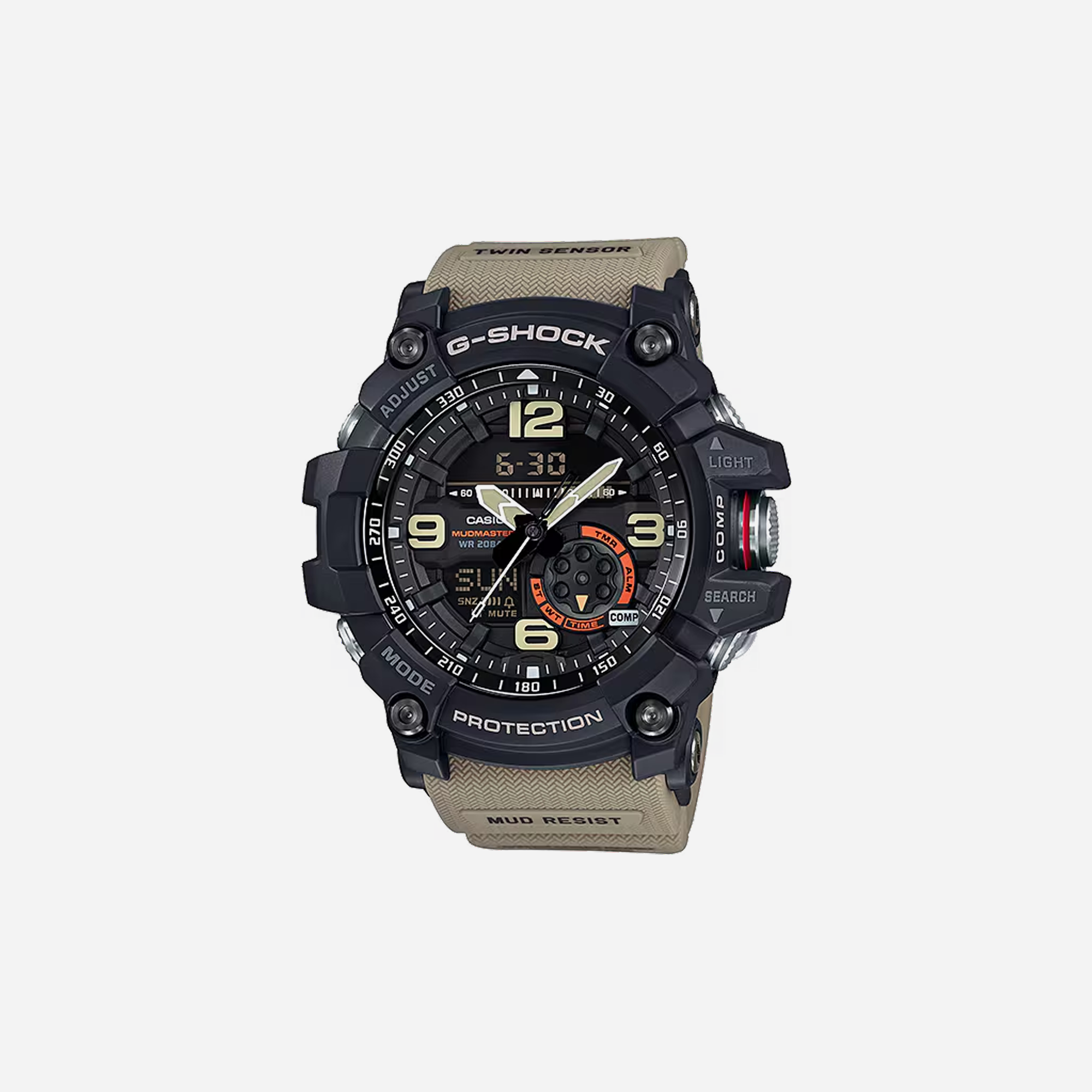 Casio G-Shock GG-1000-1A5DR Quartz Black Dial Analog-Digital Resin Watch