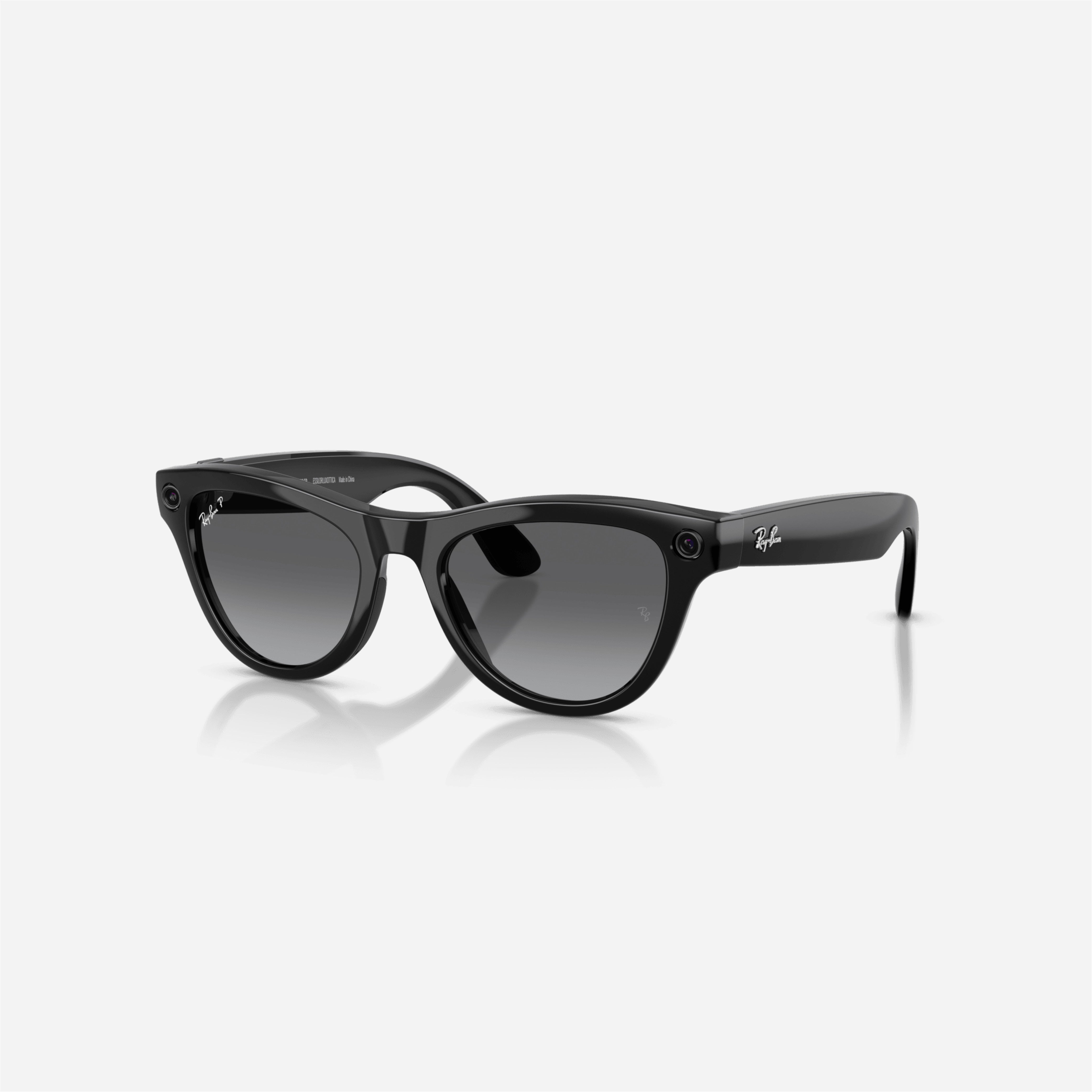 Ray-Ban Meta Skyler Shiny Black Frame Graphite Polarized Lens - Gen 2