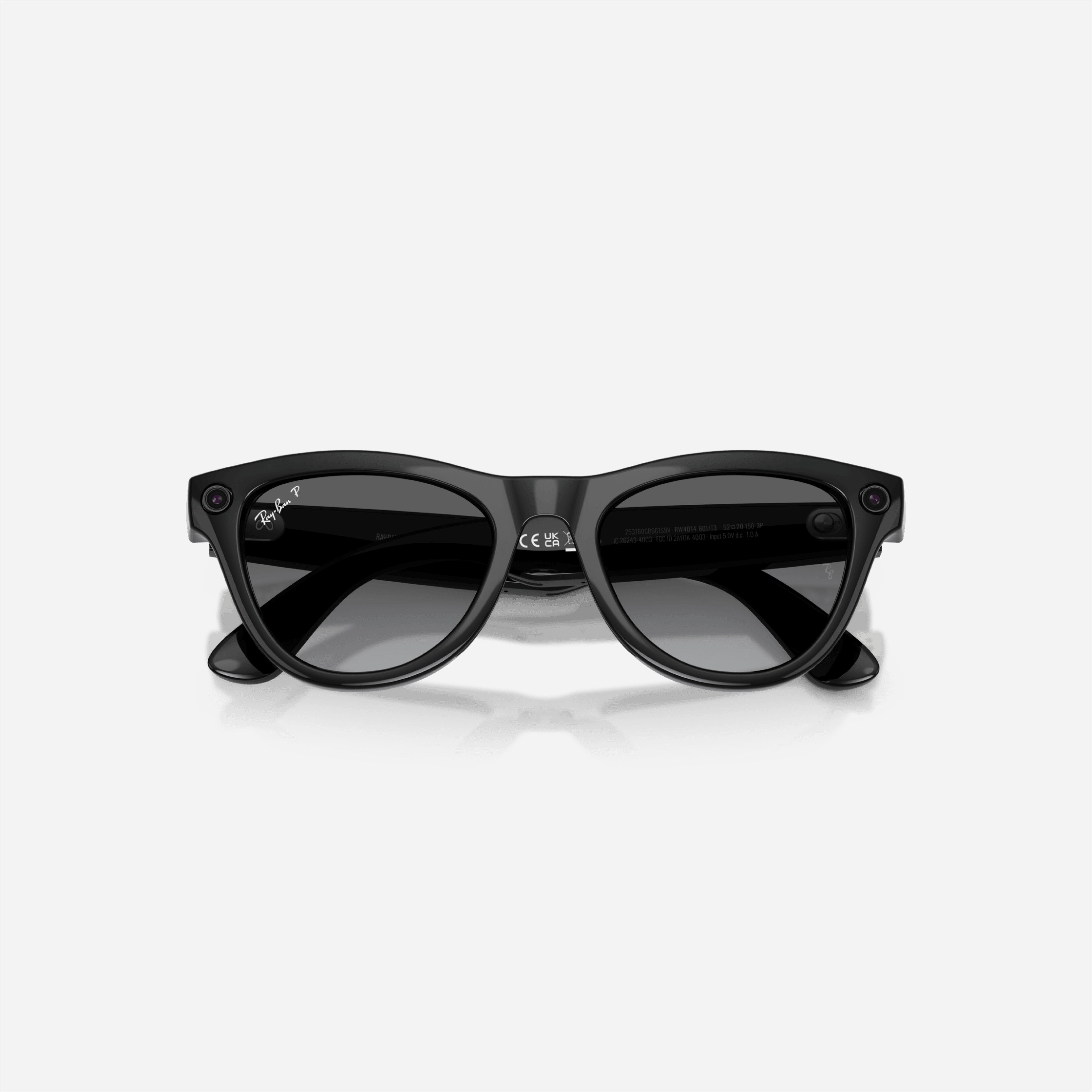 Ray-Ban Meta Skyler Shiny Black Frame Graphite Polarized Lens - Gen 2