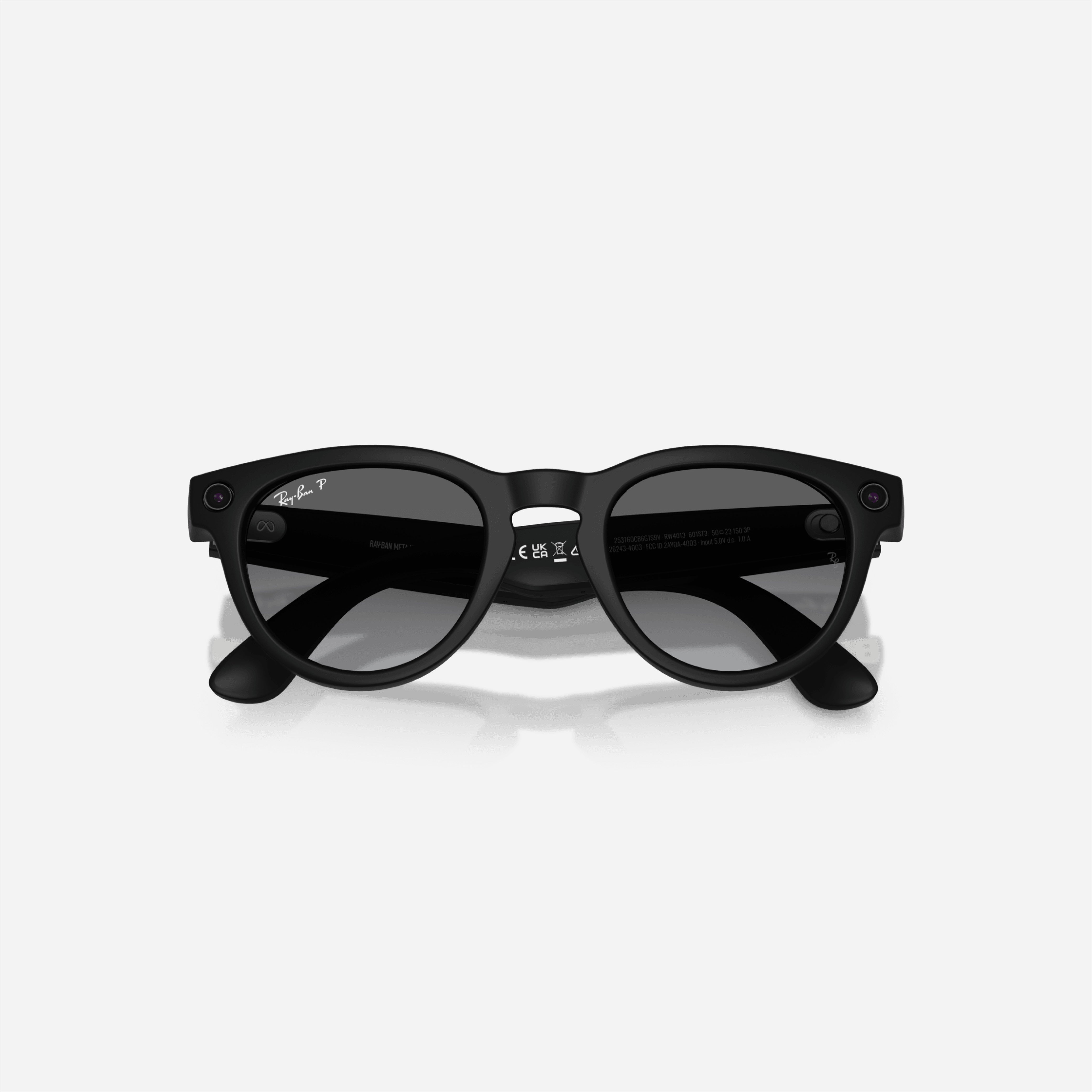 Ray-Ban Meta Headliner Matte Black Frame Graphite Polarized Lens - Gen 2