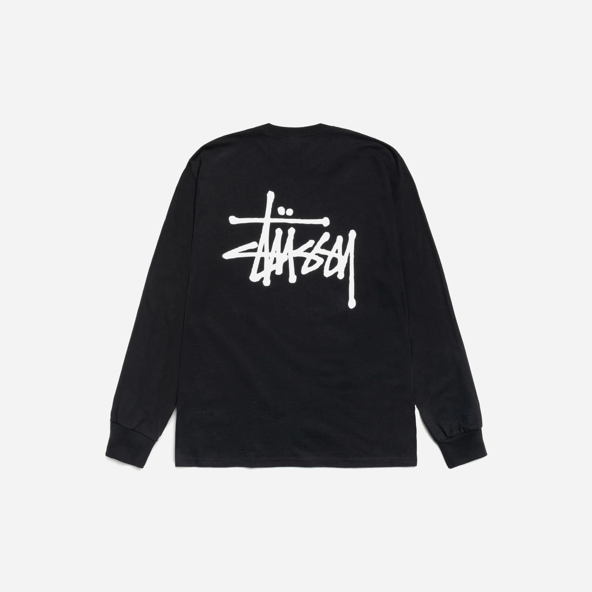 Stussy Basic Long Sleeve Tee Black