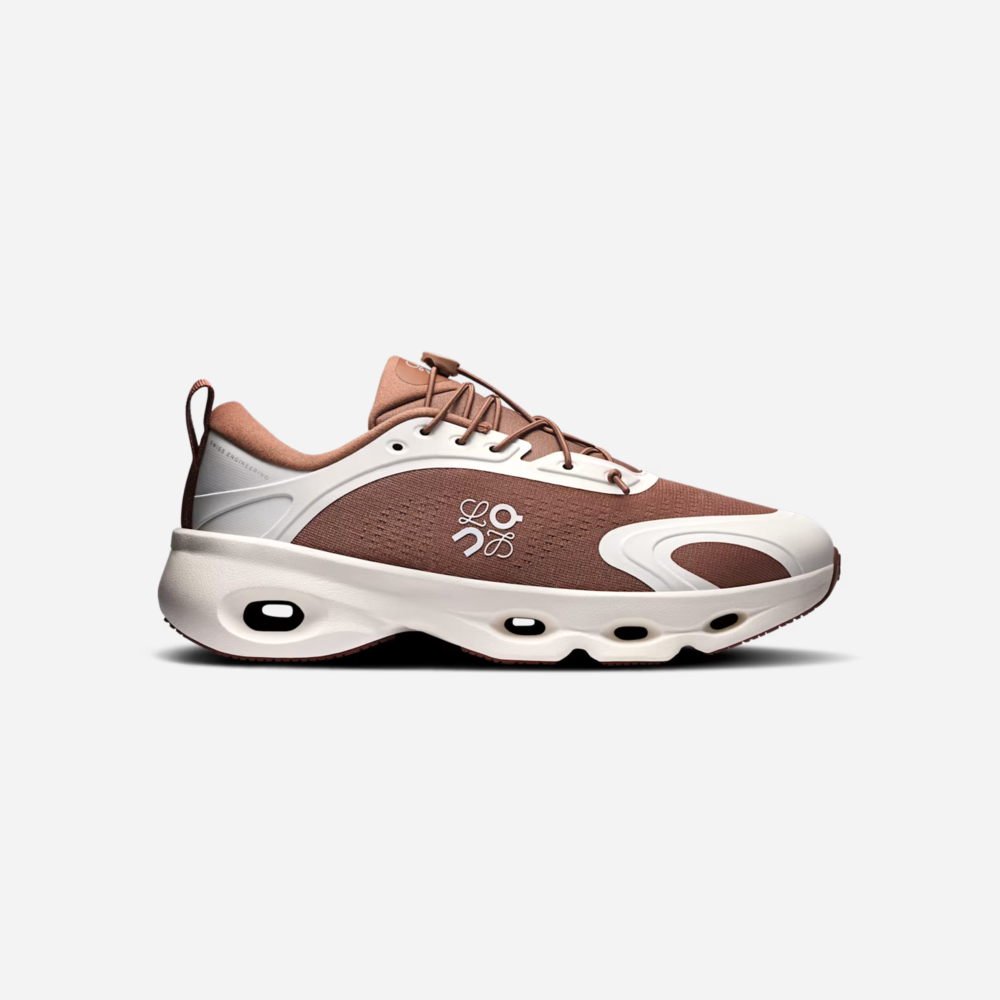 ON Running Cloudsolo LOEWE Taupe Eggshell WMNS