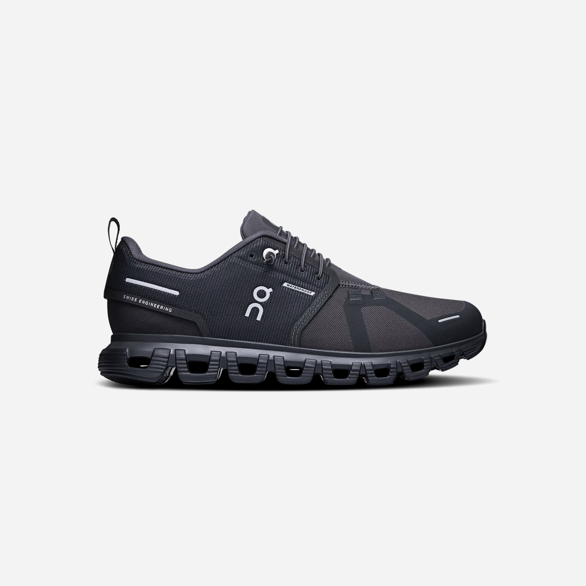 ON Running Cloud 6 Waterproof Black Black WMNS