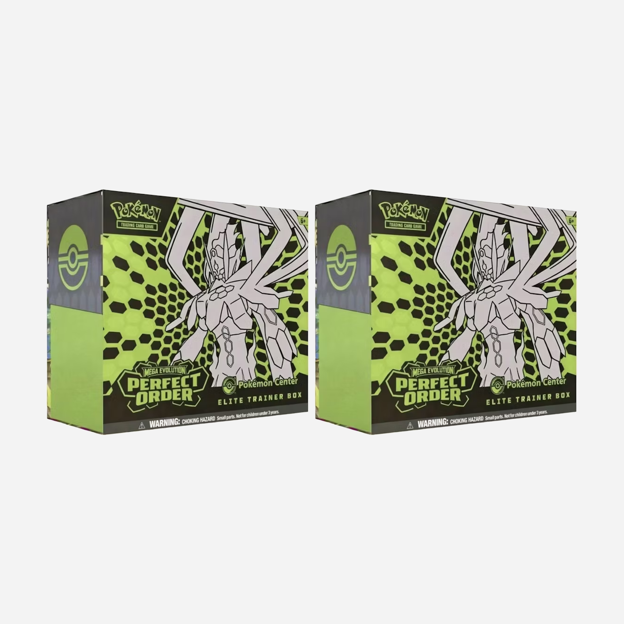 2026 Pokemon Mega Perfect Order Elite Trainer Box 2x Lot