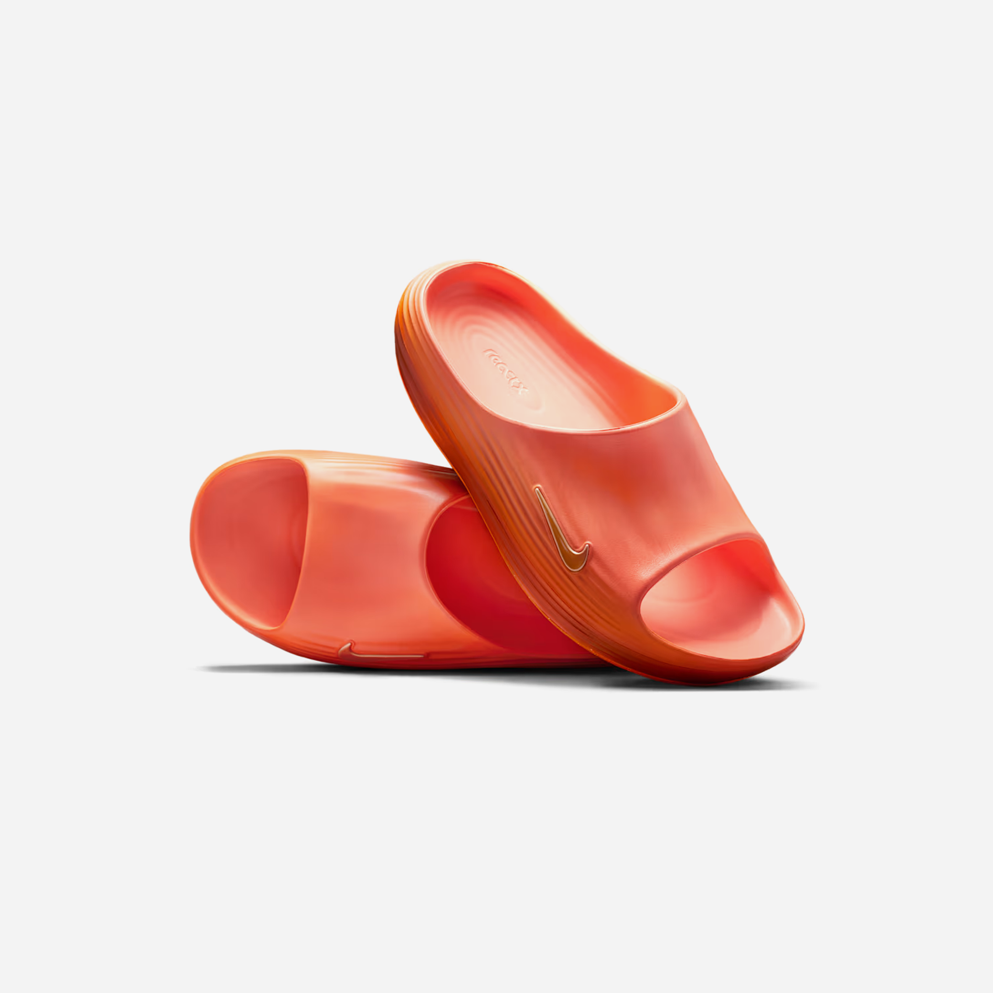 Nike ReactX Rejuven8 Slide Marrakesh Campfire Orange