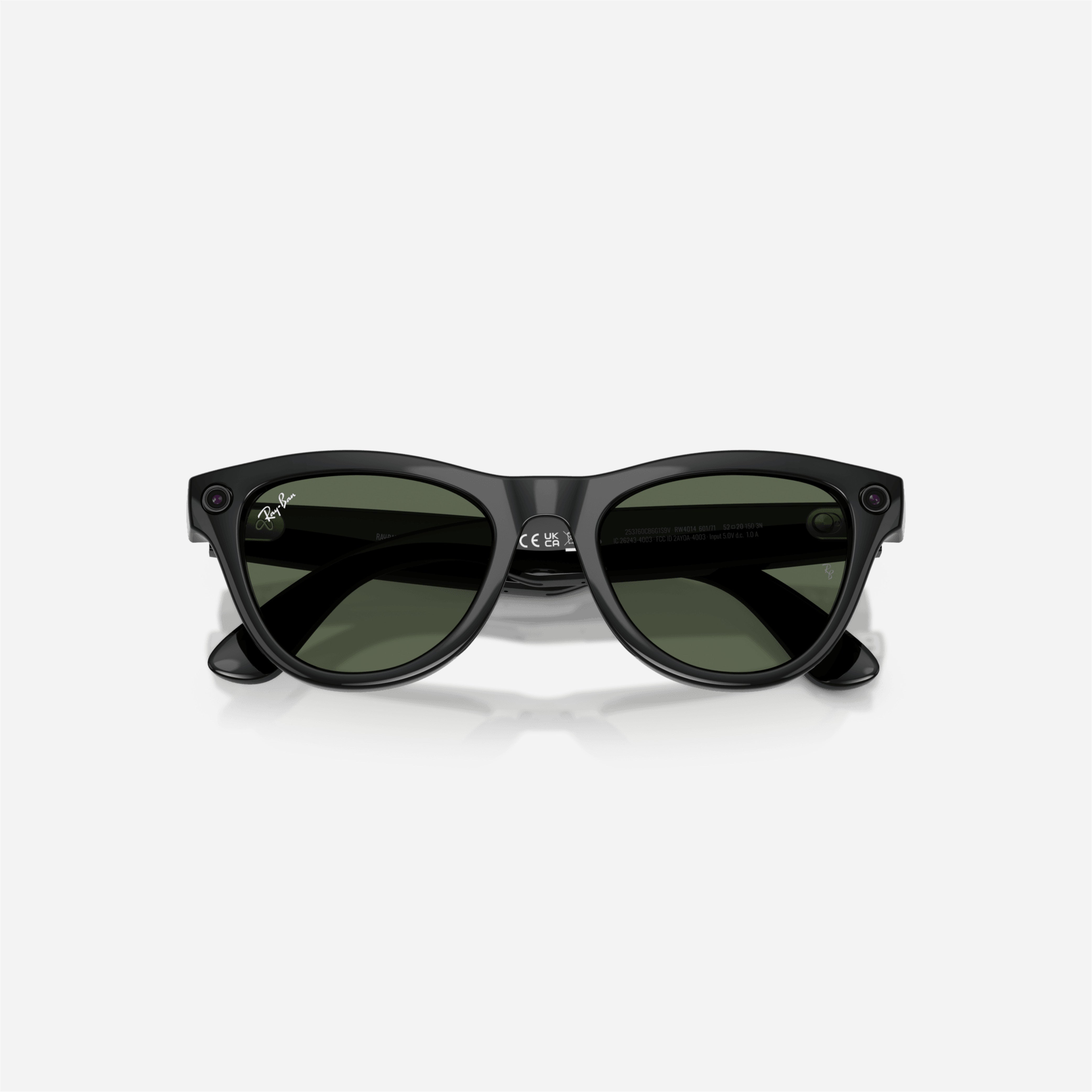 Ray-Ban Meta Skyler Shiny Black Frame G-15 Green Lens - Gen 2