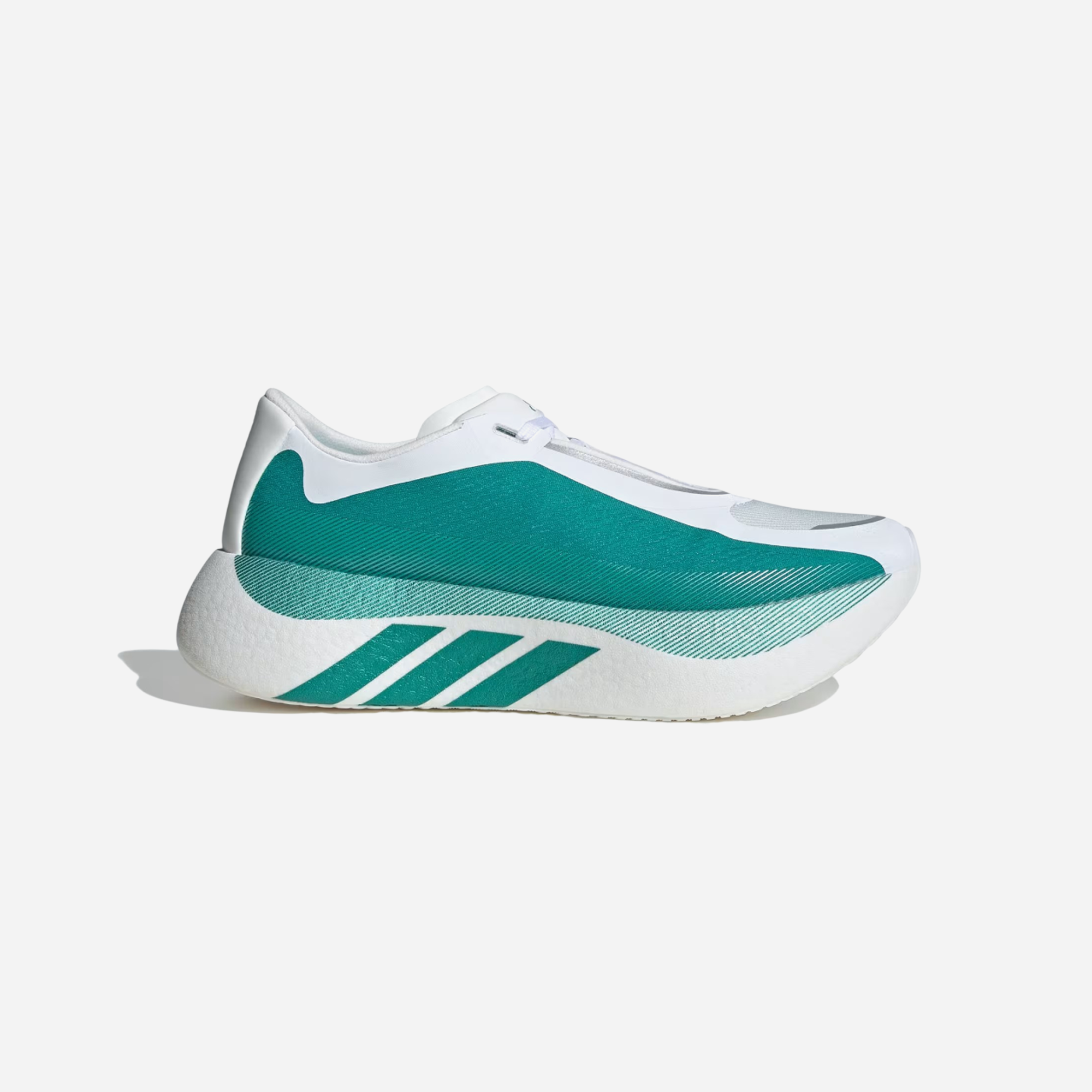 Adidas Hyperboost Edge Running Shoes Cloud White / Equipment Green / Zero Metalic