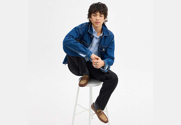 Liam Driver In Signature Jacquard