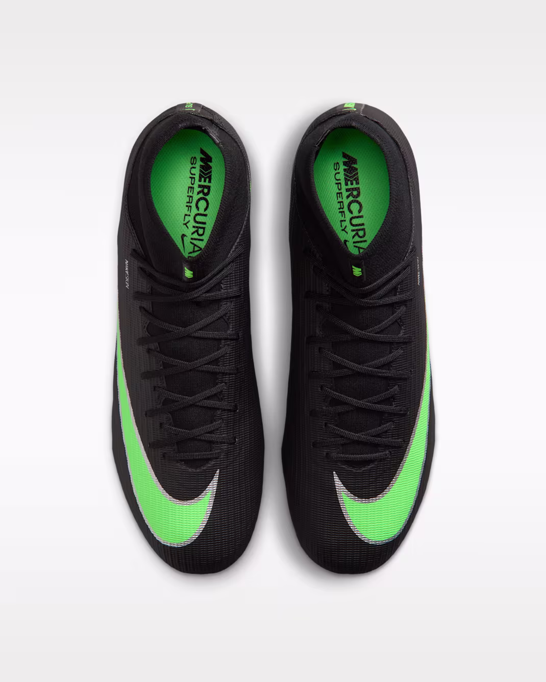 Nike Mercurial Superfly 11 Academy Multi-Ground High-Top Football Boot  Black/Illusion Green