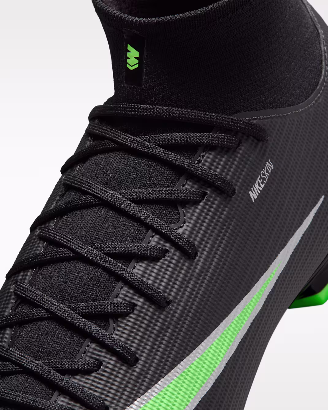 Nike Mercurial Superfly 11 Academy Multi-Ground High-Top Football Boot  Black/Illusion Green