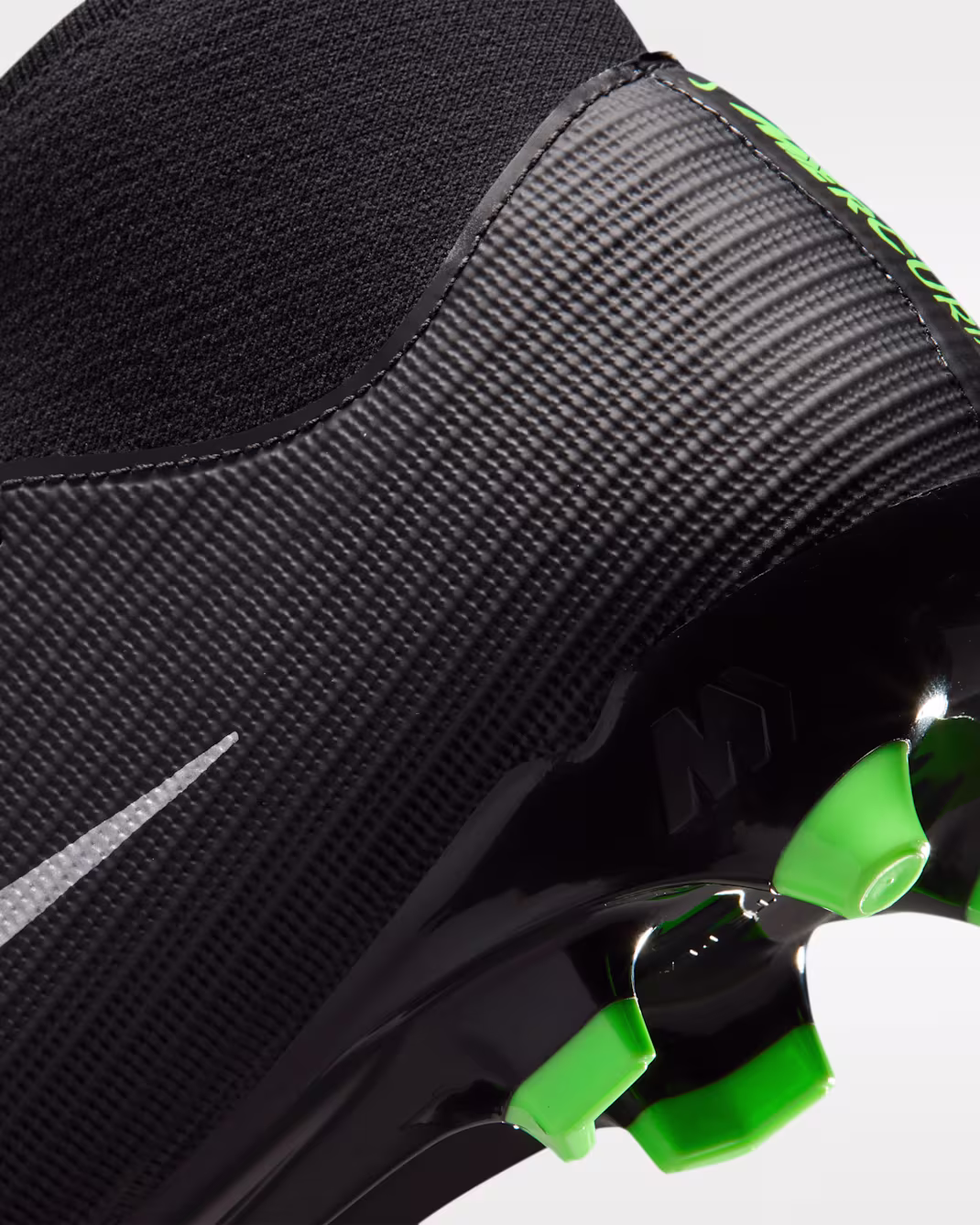 Nike Mercurial Superfly 11 Academy Multi-Ground High-Top Football Boot  Black/Illusion Green