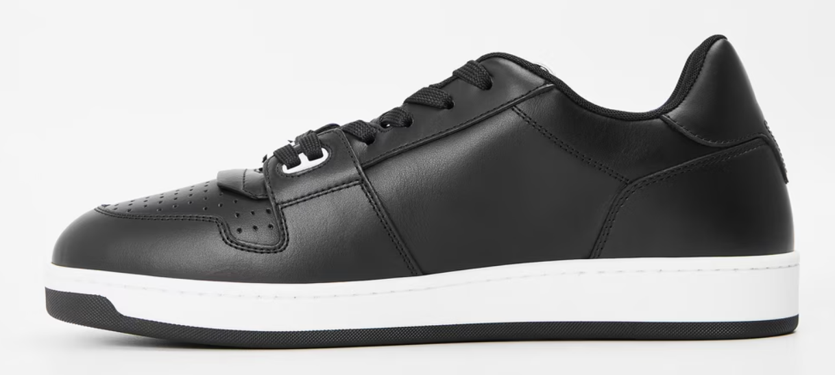 Versace Men's Medusa Sneak Low-Top Trainers Black