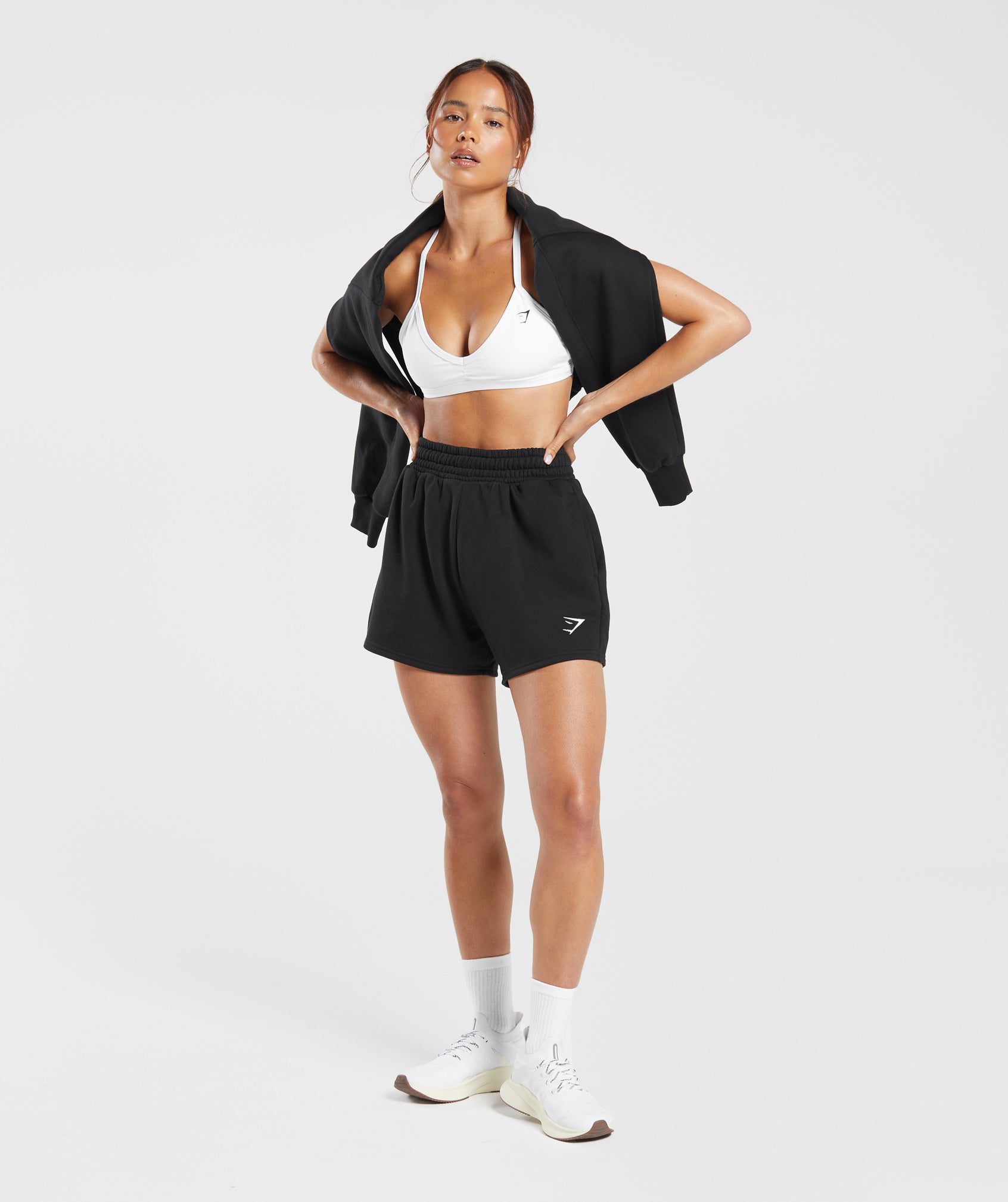 Gymshark Training Fleece Shorts - Black
