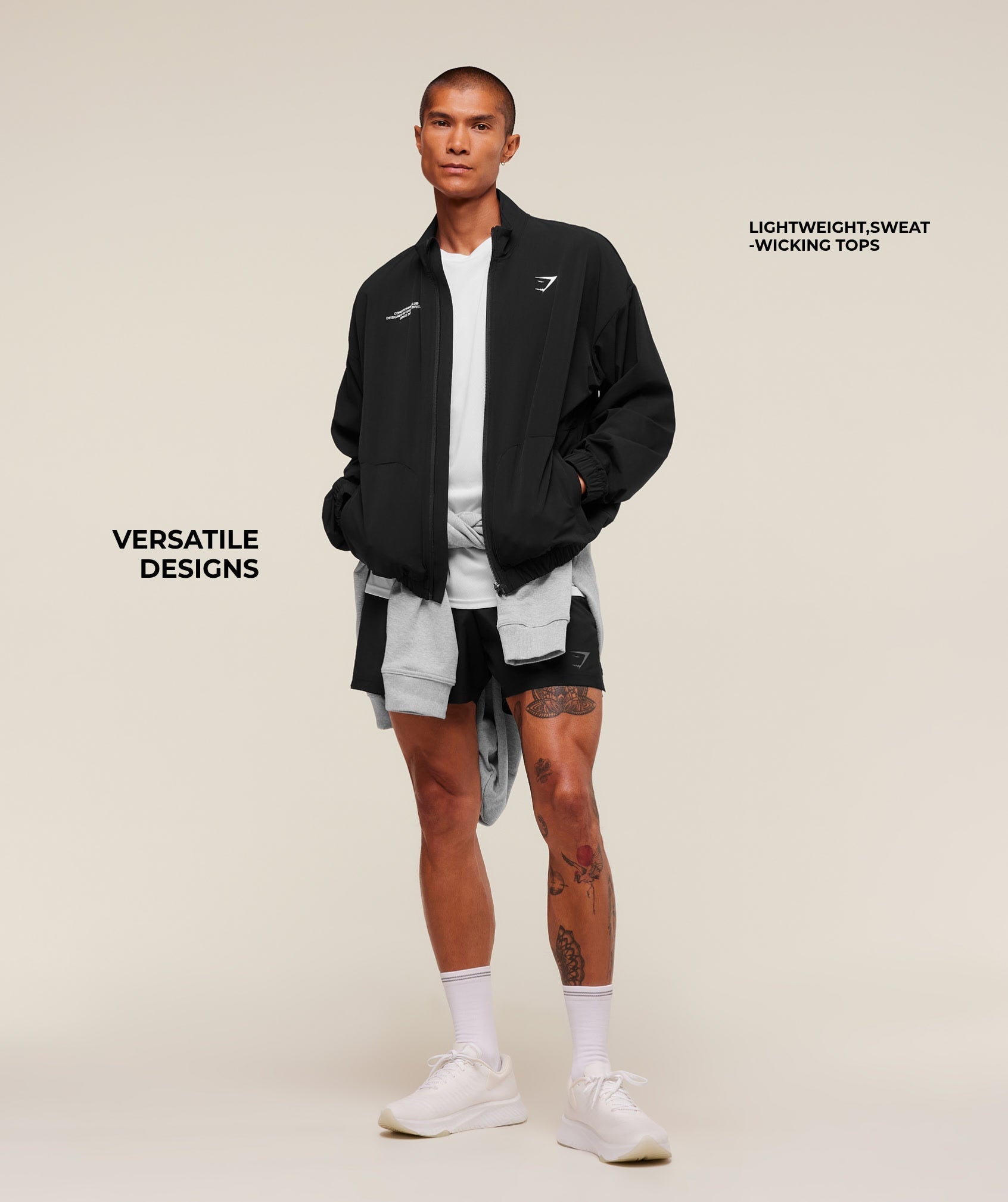 Gymshark Conditioning Club Track Jacket - Black