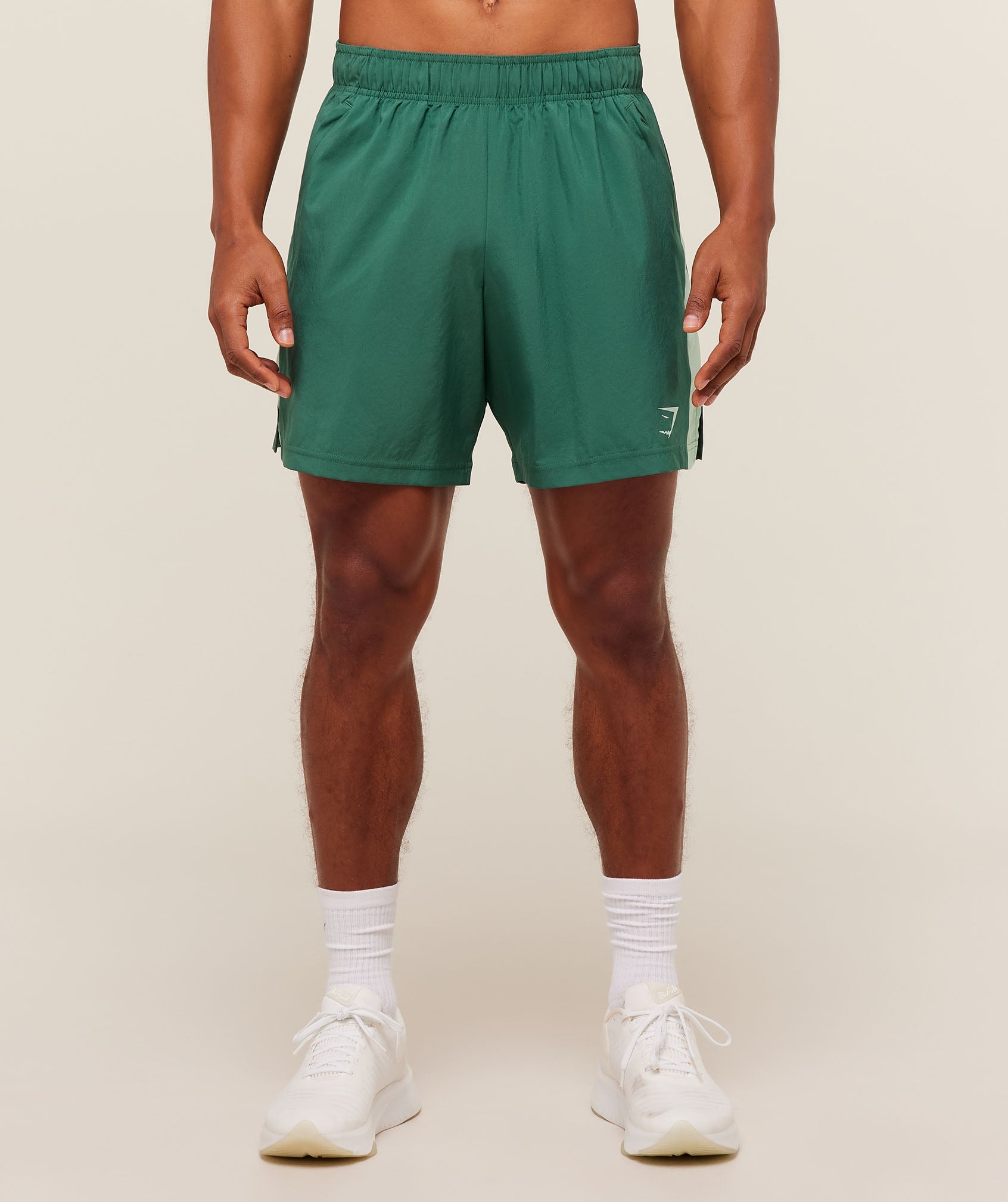 Gymshark Sport  7" Shorts - Lift Green/Clay Green