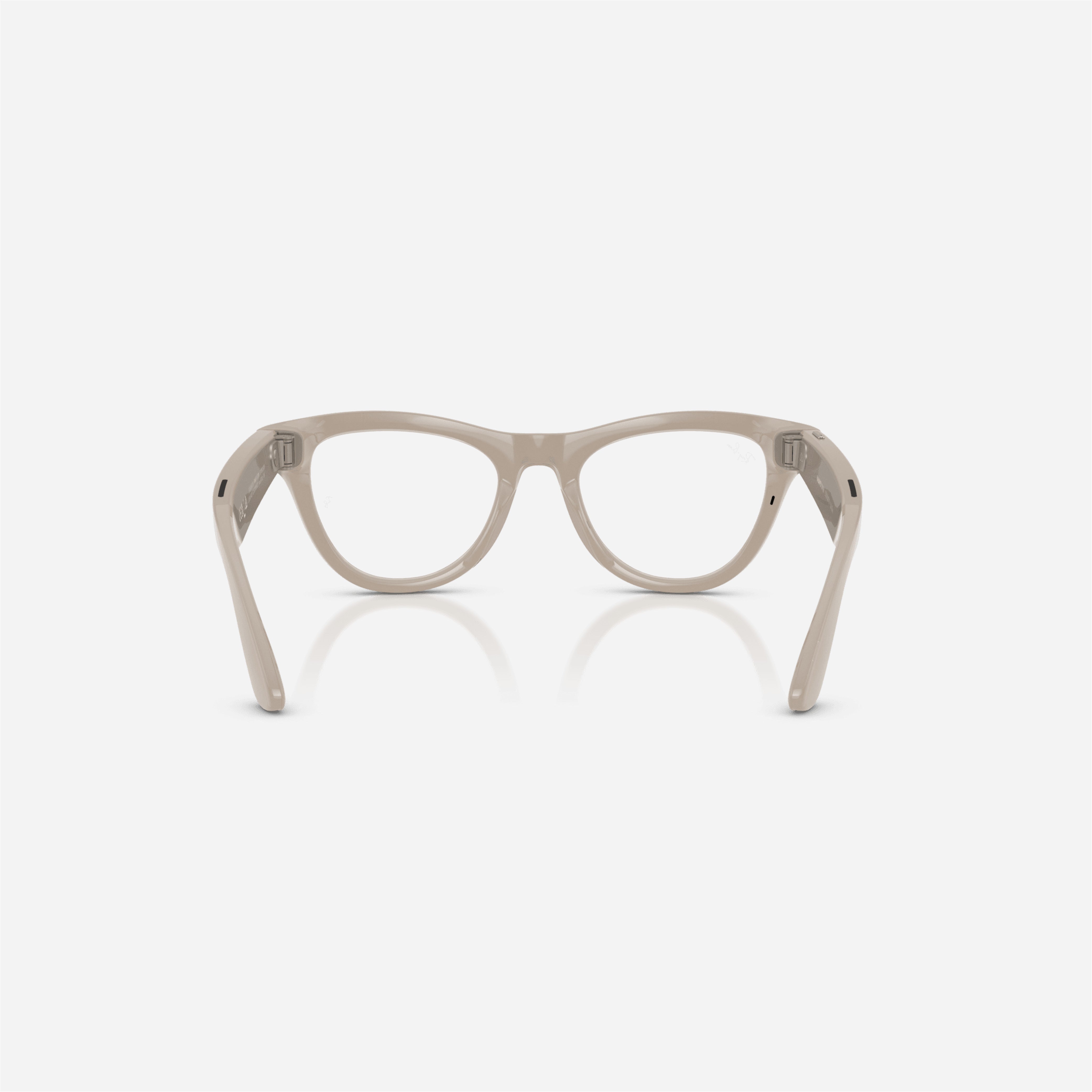 Ray-Ban Meta Skyler Shiny Chalky Grey Frame Blue Lens Transition - Gen 2