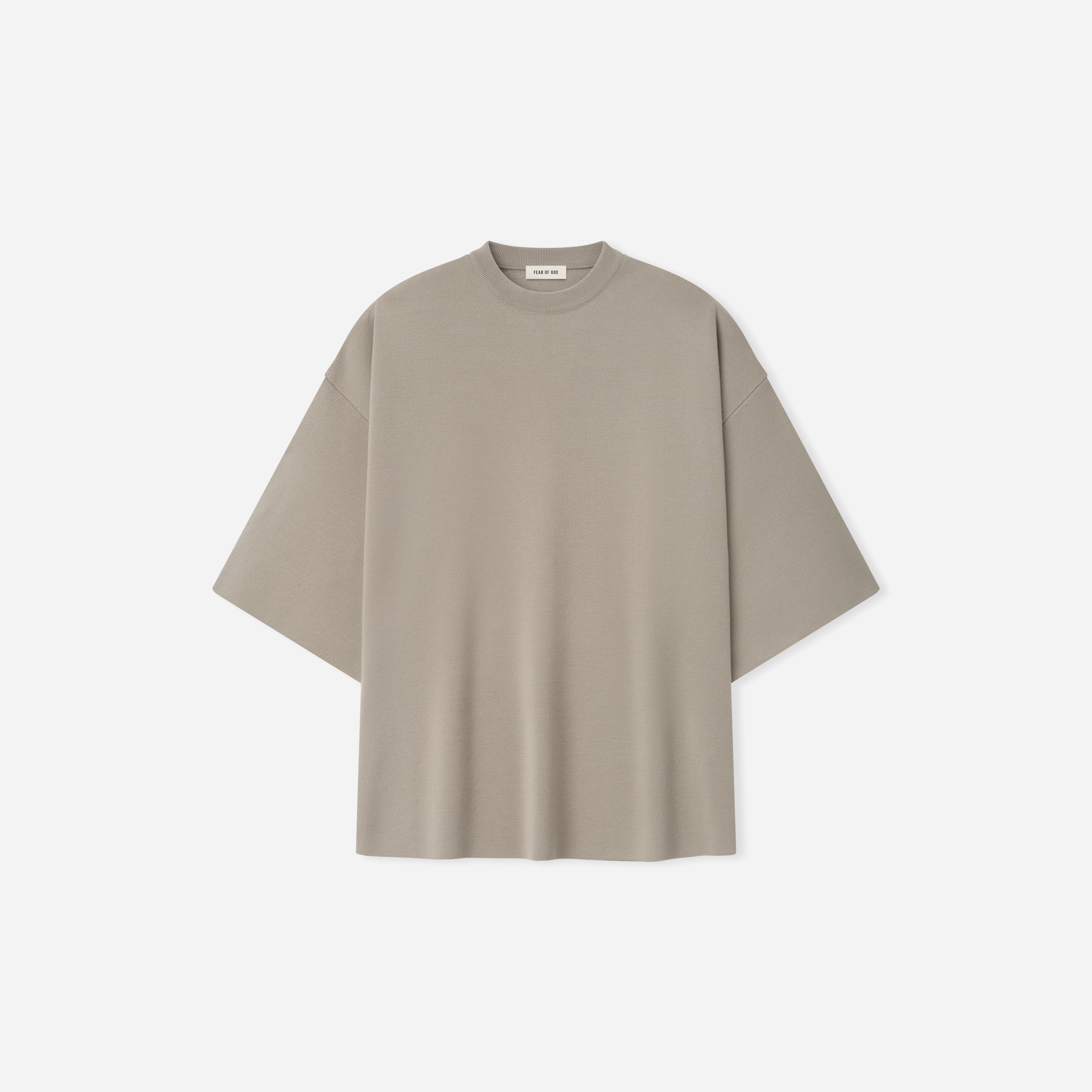 Fear Of God Merino Milano Knit Tee Dusty Beige