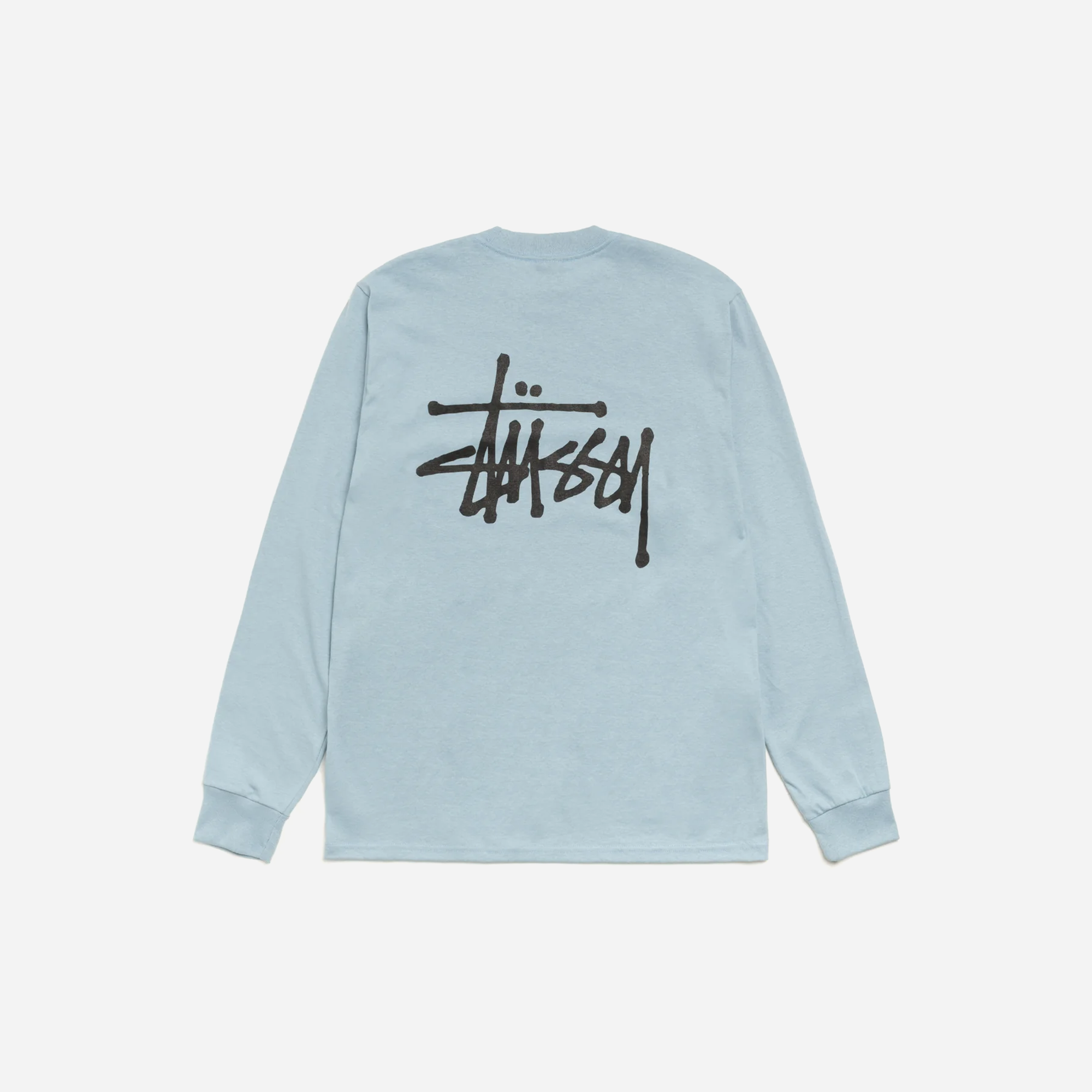 Stussy Basic Long Sleeve Tee Slate