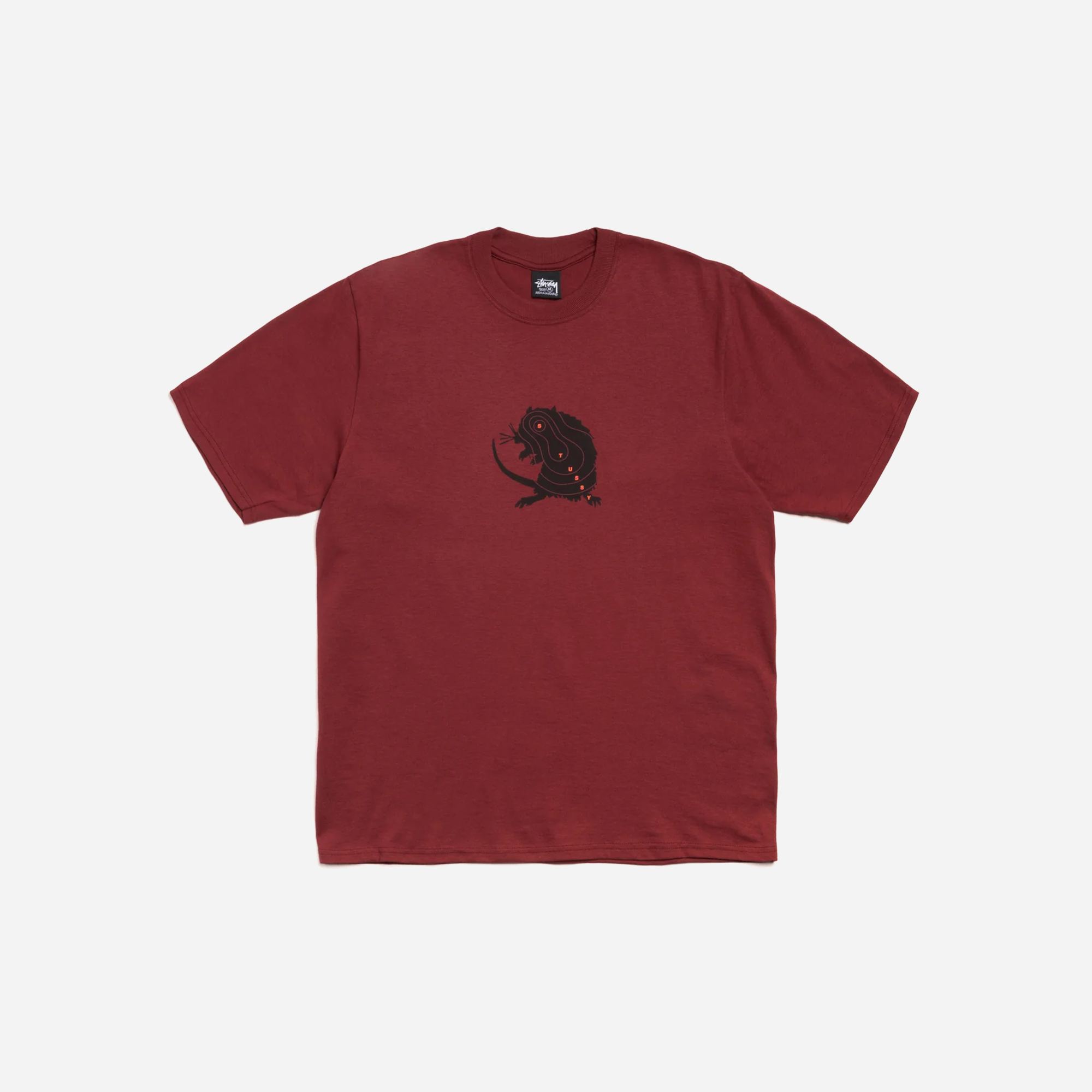 Stussy Long Range Tee Wine