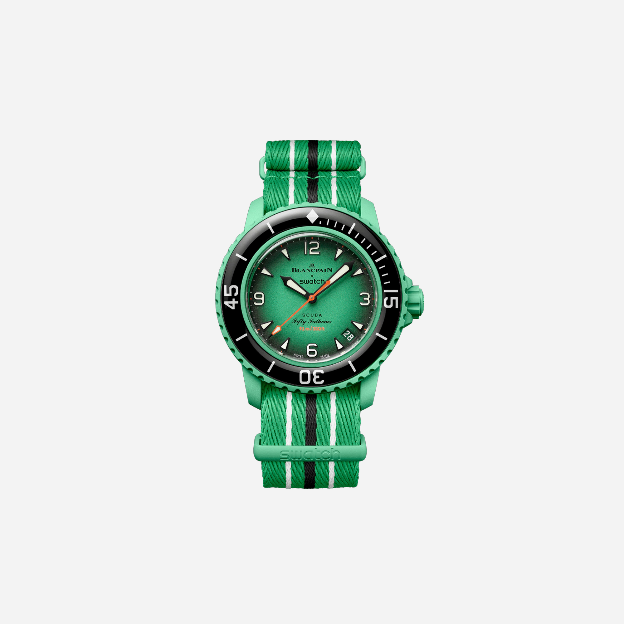 Swatch x Blancpain Bioceramic Scuba Fifty Fathoms Indian Ocean