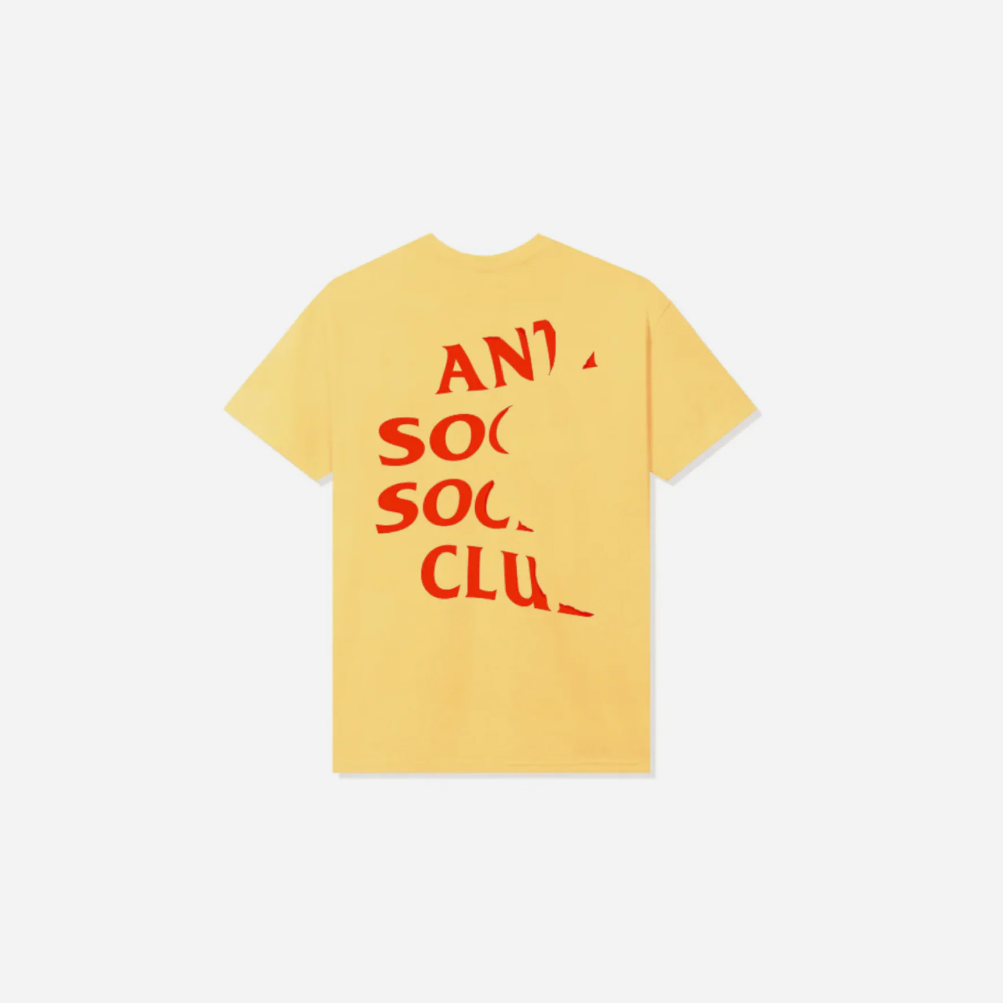 Anti Social Social Club A Piece Of Me Yellow Tee