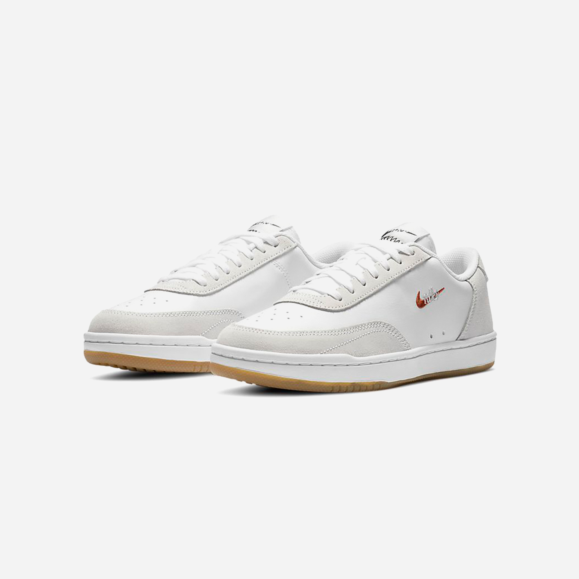 Nike Court Vintage Premium White Light Brown WMNS
