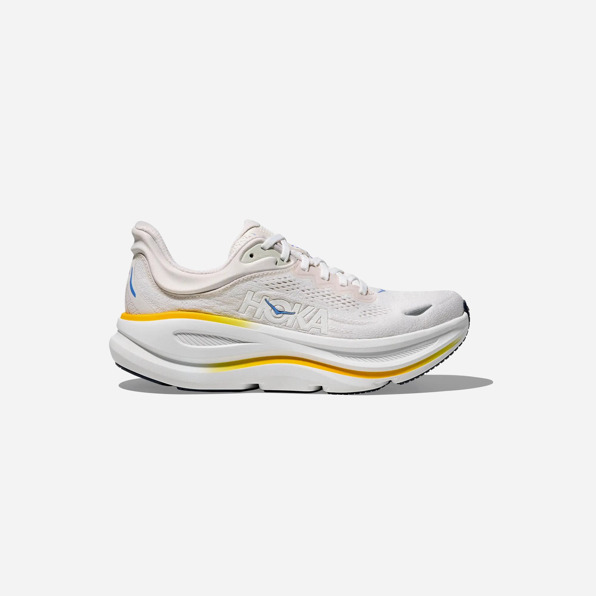 Hoka Bondi 9 White Grout Regular Wmns
