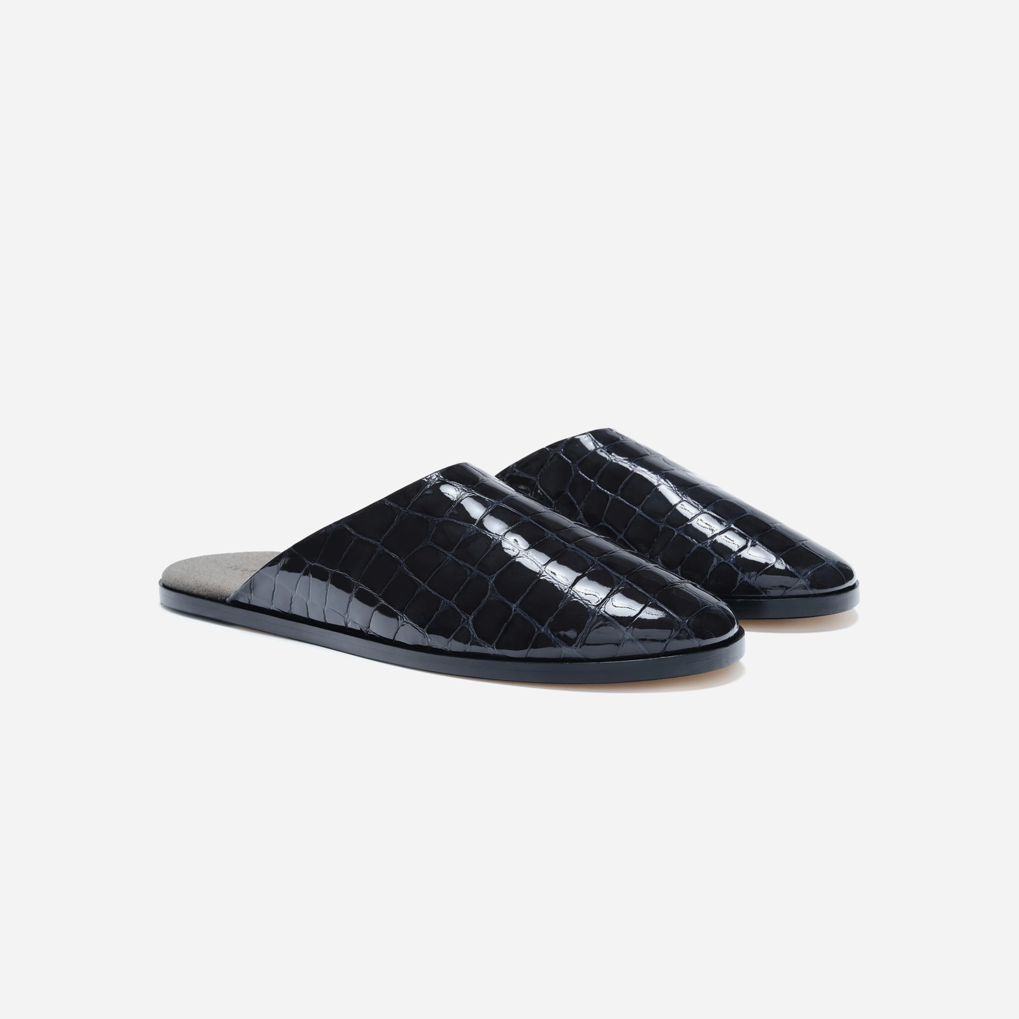 Fear Of God Croc Printed Slippers Midnight Blue