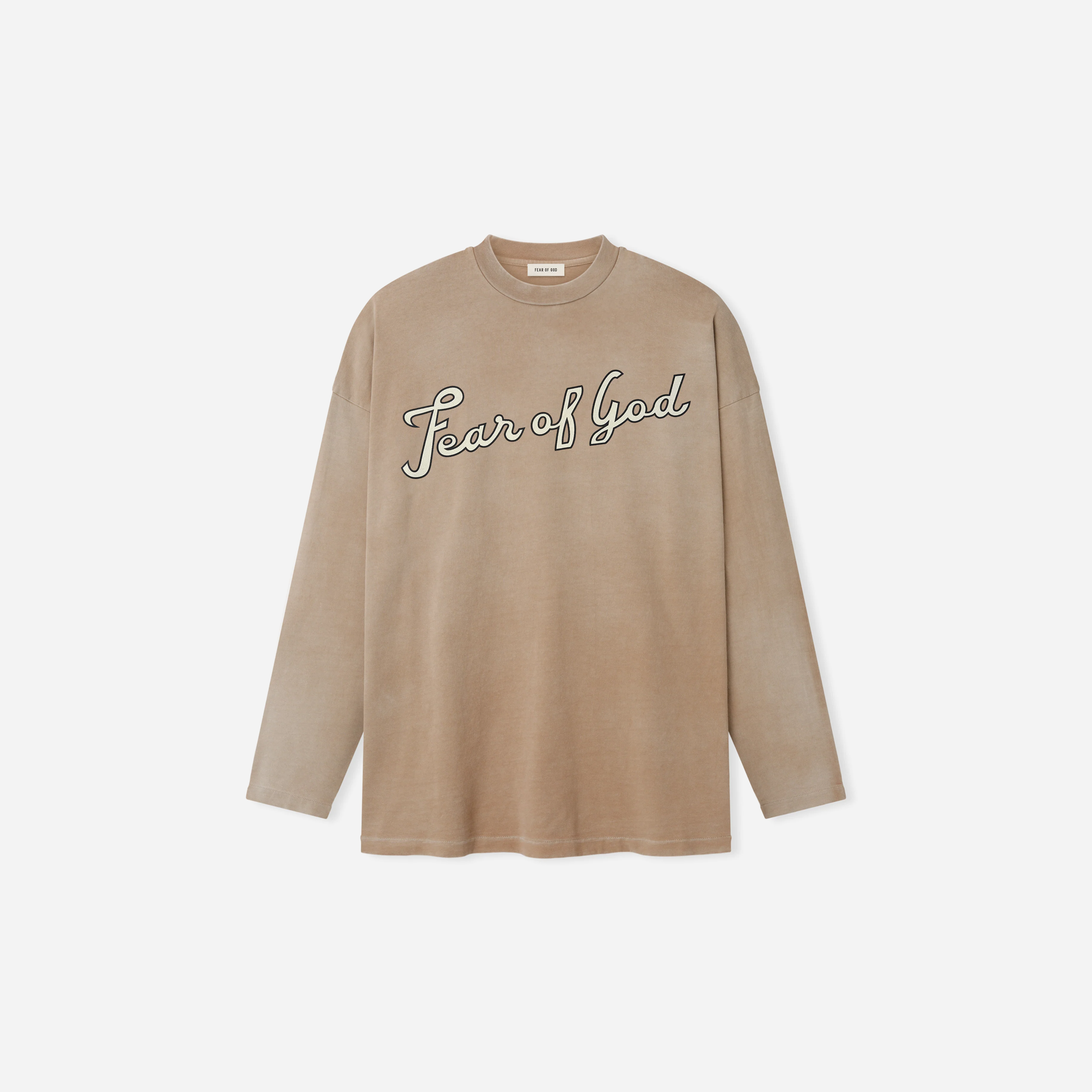Fear Of God FG 9 Long Sleeve Tee Dune Pearl